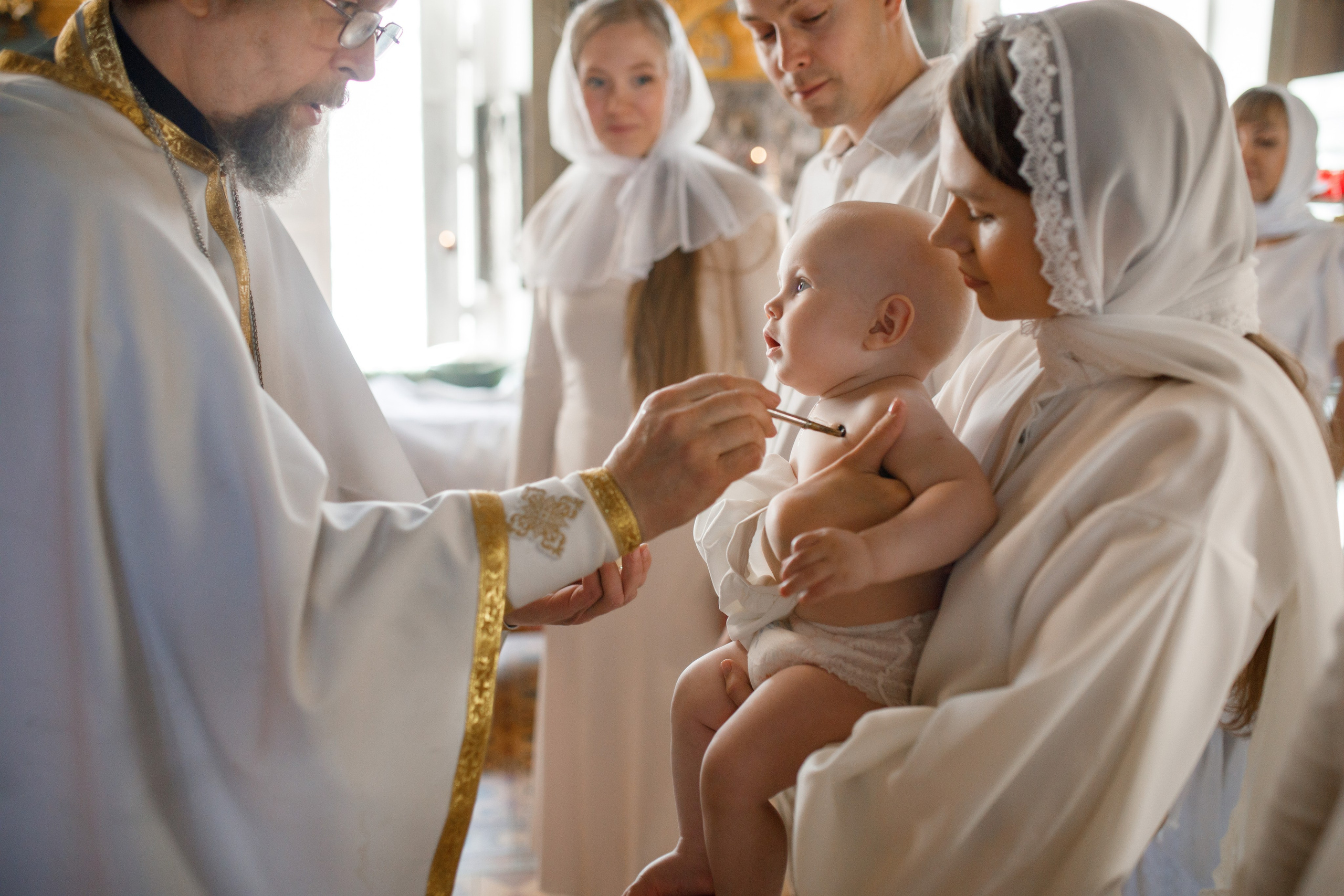 Крещение. Детский и семейный фотограф в Костроме Валентина Белик