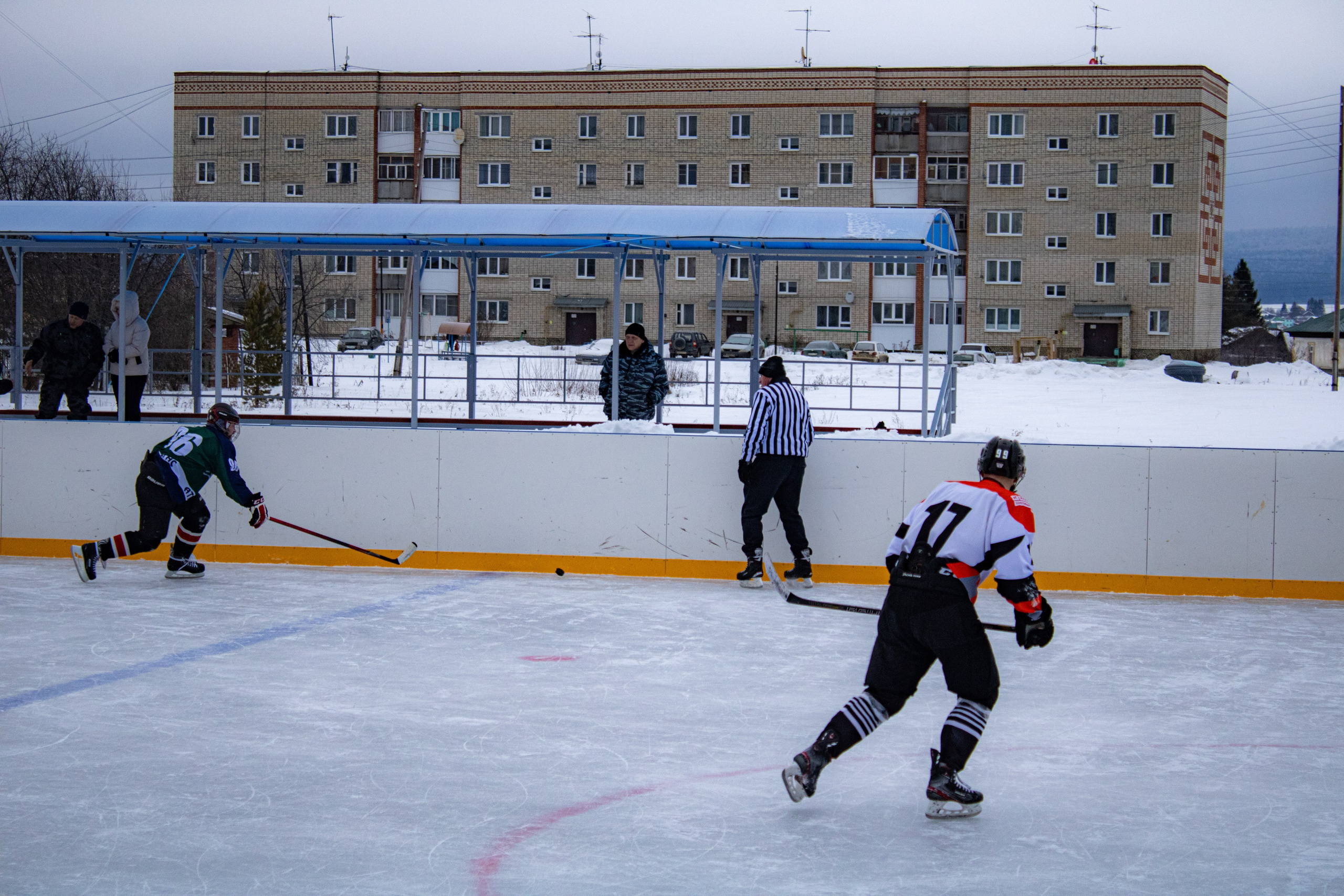 Хоккей г.п Атиг-г.Нижние Серги