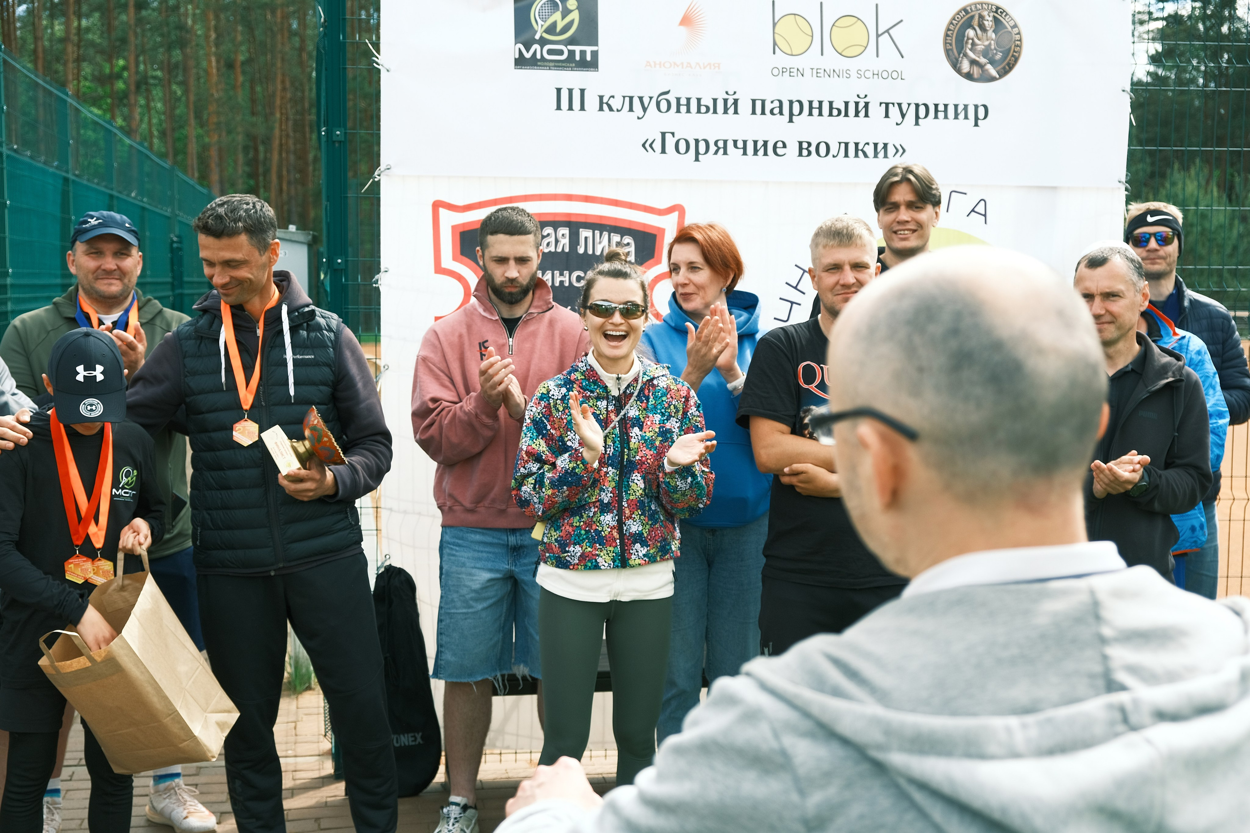 Теннис. Клубный парный турнир «Горячие волки». Https://www.instagram.com/paparrazzio