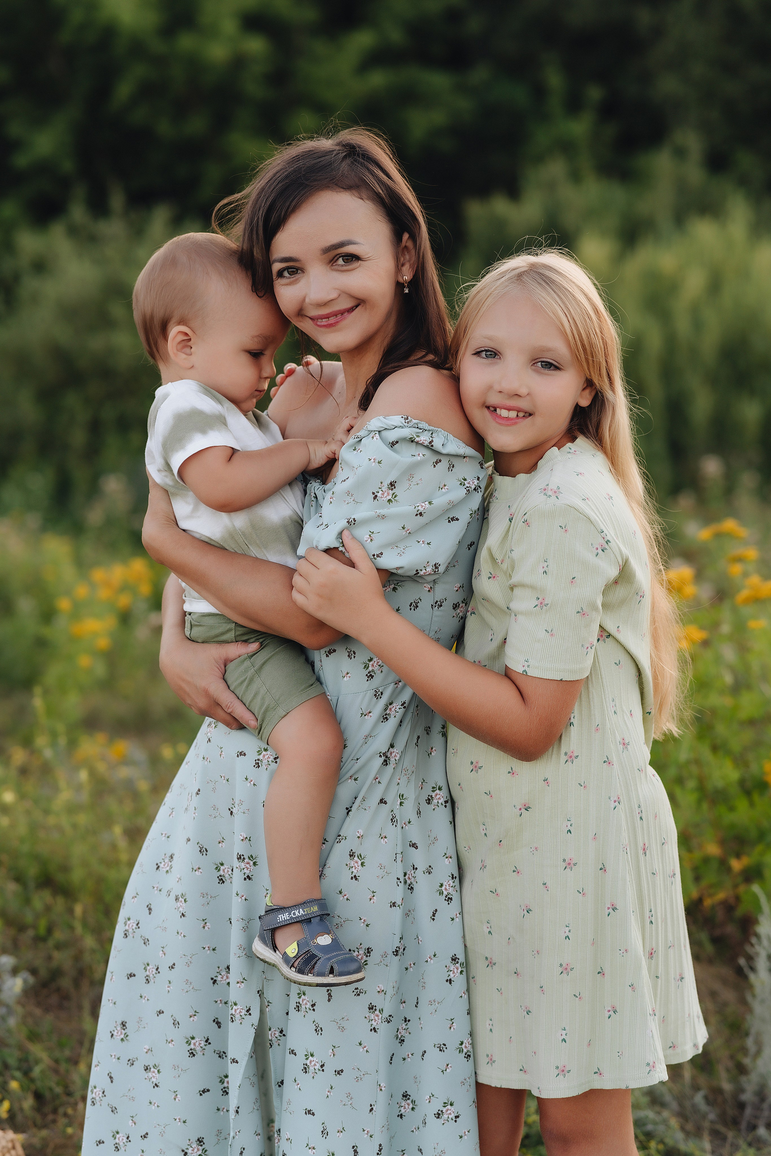 Семейная съемка на закате. Фотограф Карина Шмулёва. Воронеж и область