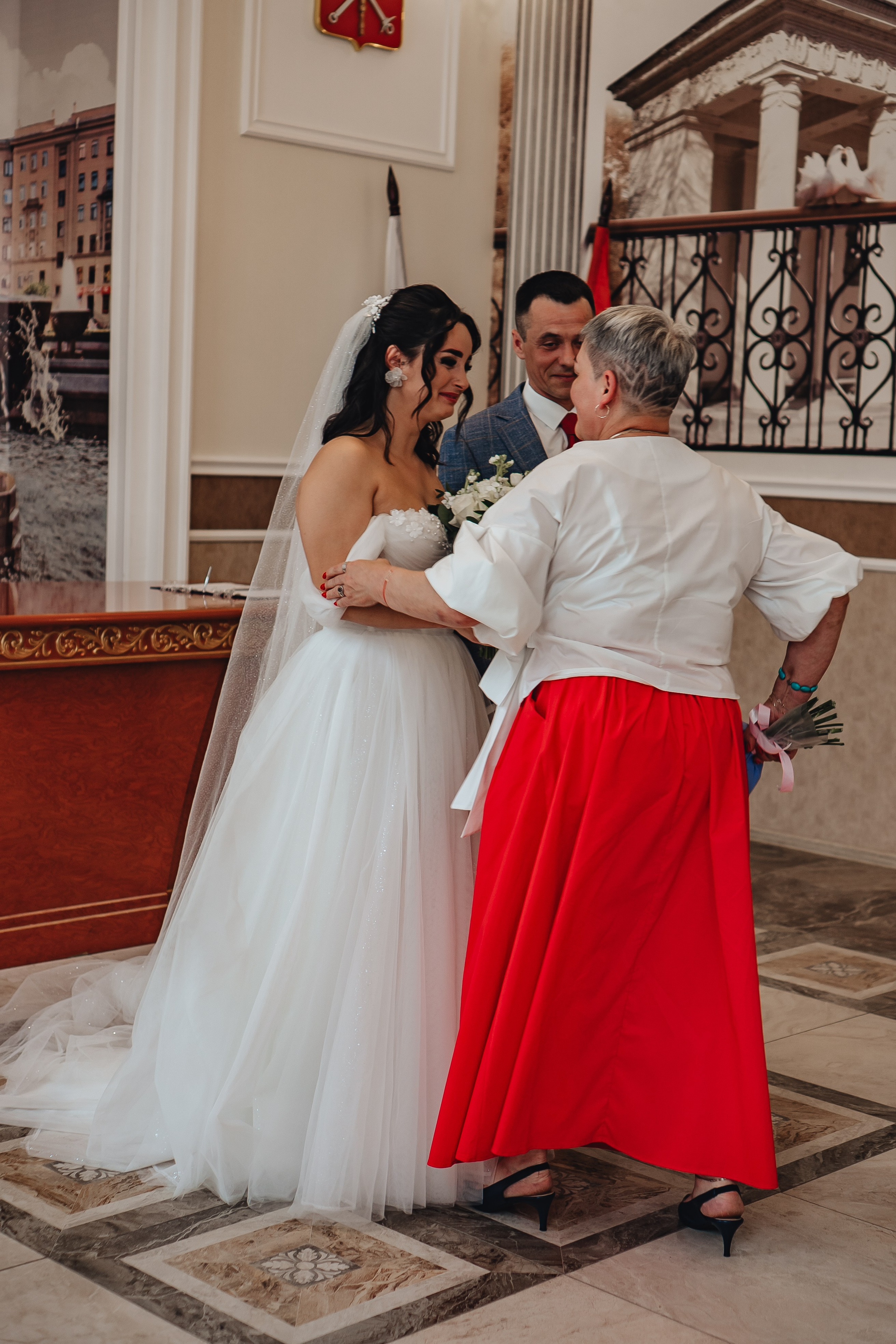 СВАДЕБНАЯ СЬЕМКА В ЗАГСЕ НА МОСКОВСКОМ ПРОСПЕКТЕ. Профессиональный фотограф, Санкт-Петербург — Виктория Богомолова