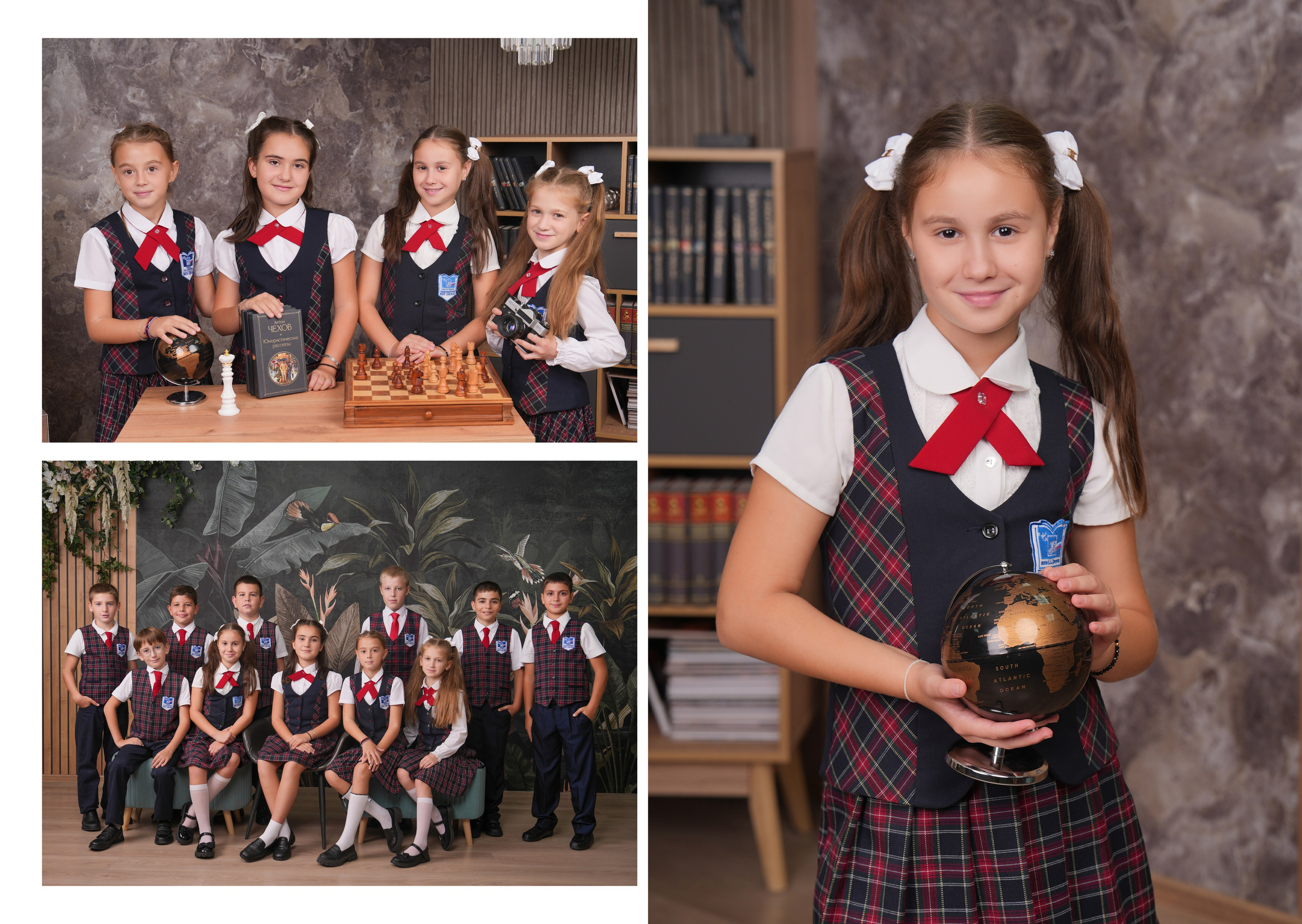 ШКОЛА 30 — 4 «Б» класс. Красивый выпускной альбом в Краснодаре