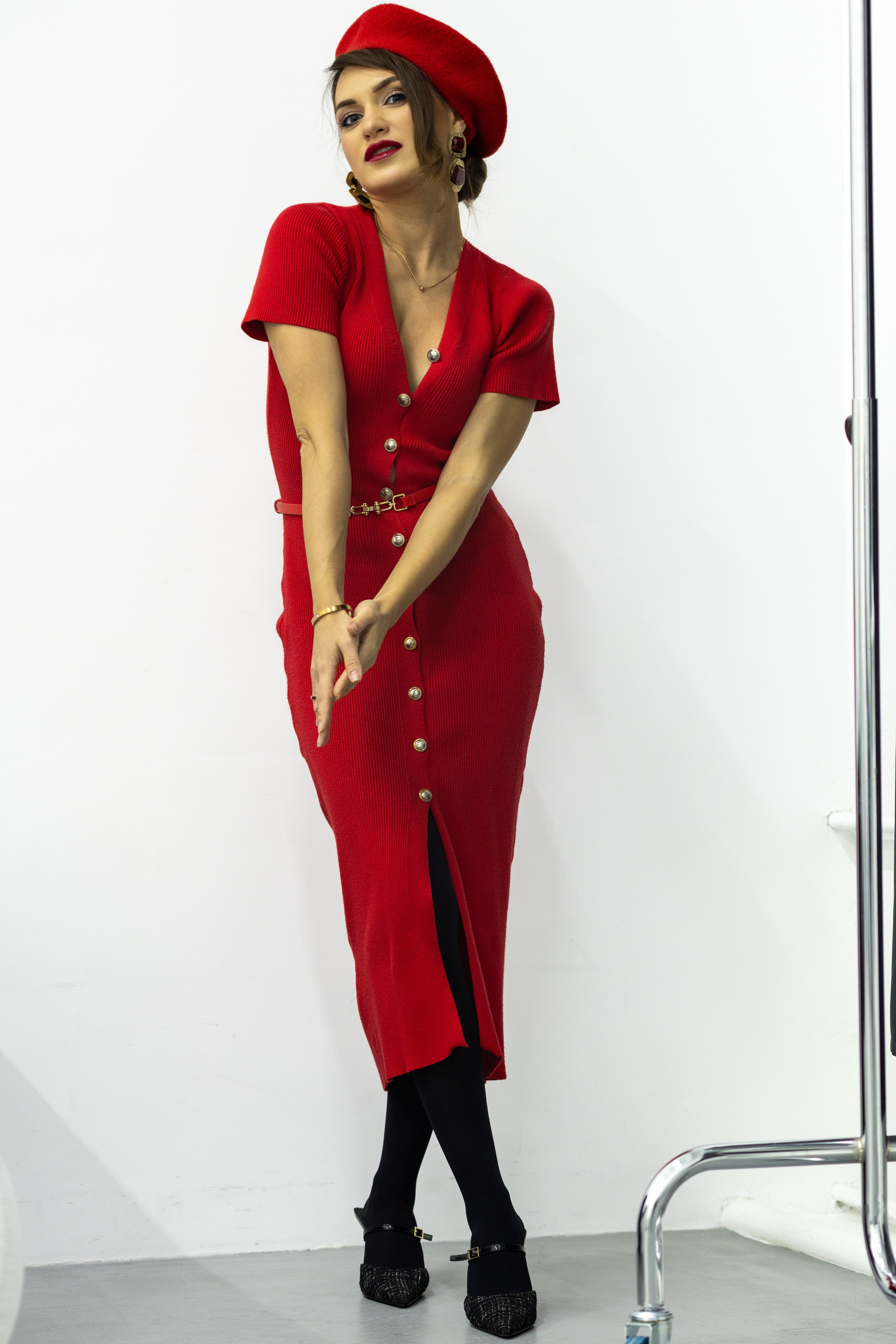 Юлия в красном. Семейный, свадебный, репортажный фотограф в Нижнем Новгороде Сергей Уткин