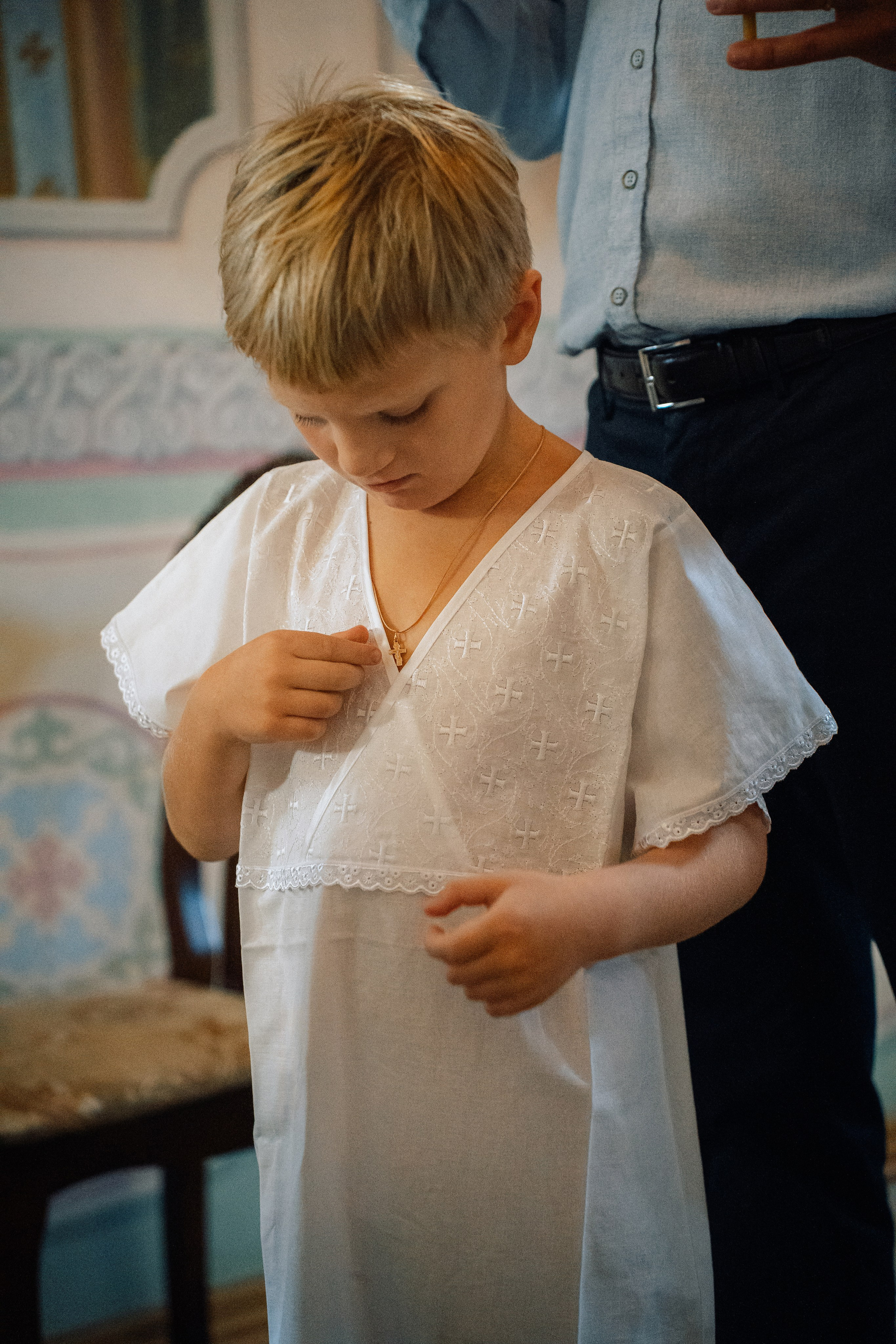 Крещение Марка. Фотограф Казакова Анастасия