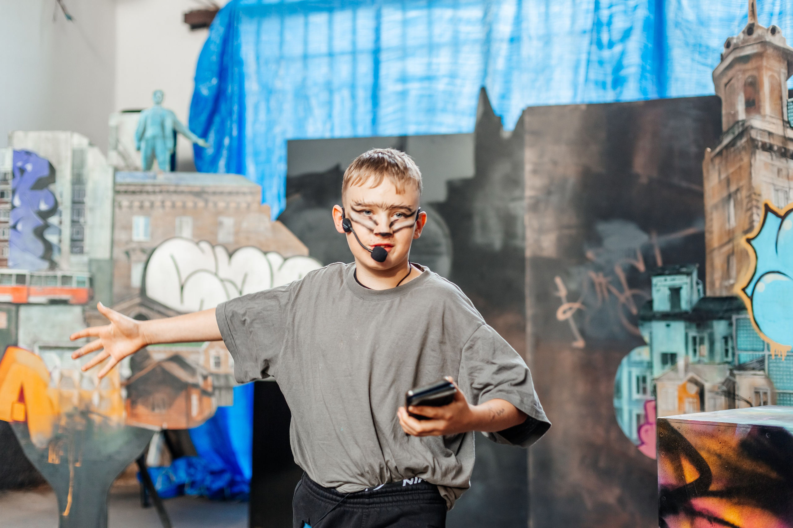 Уличный спектакль «История одного леса». Фотограф Краснодар Марго Хелбен