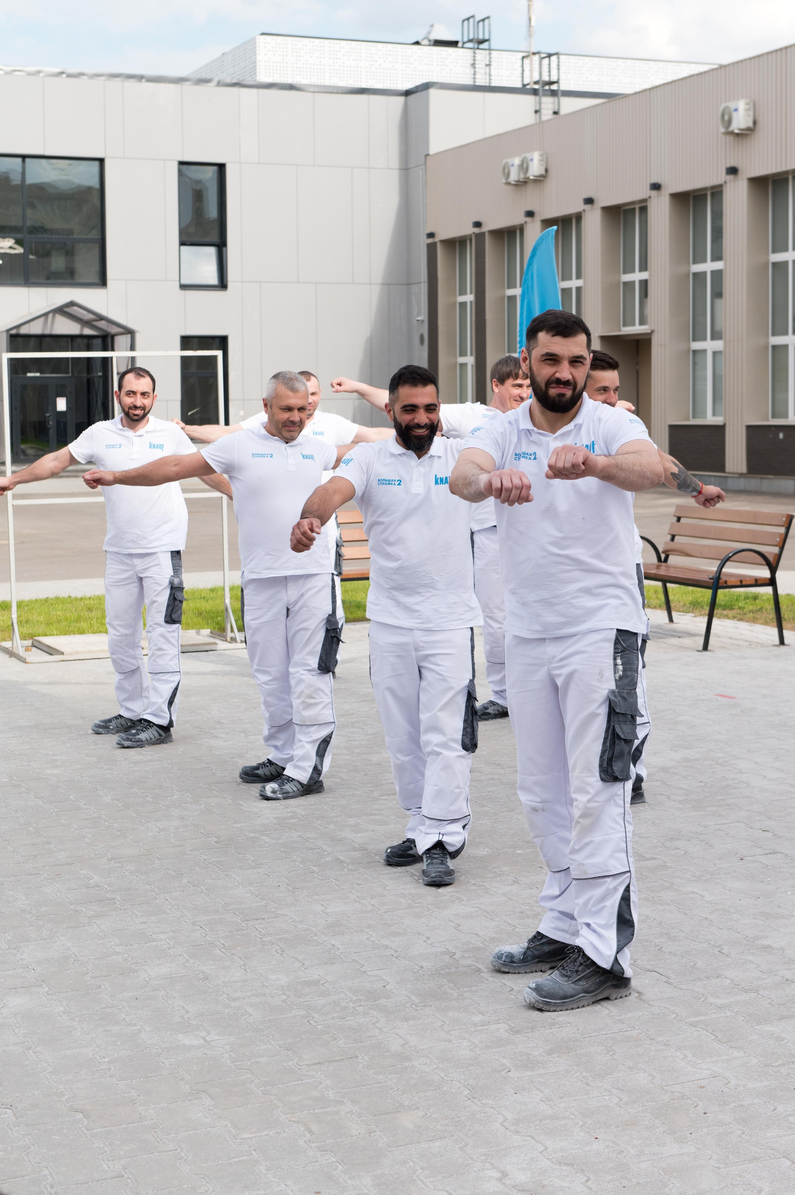 Репортаж со съемки передачи «Большая стройка 2». Репортажный фотограф и видеограф Слава Думчев. Тимбилдинги, отчетники, корпоративы