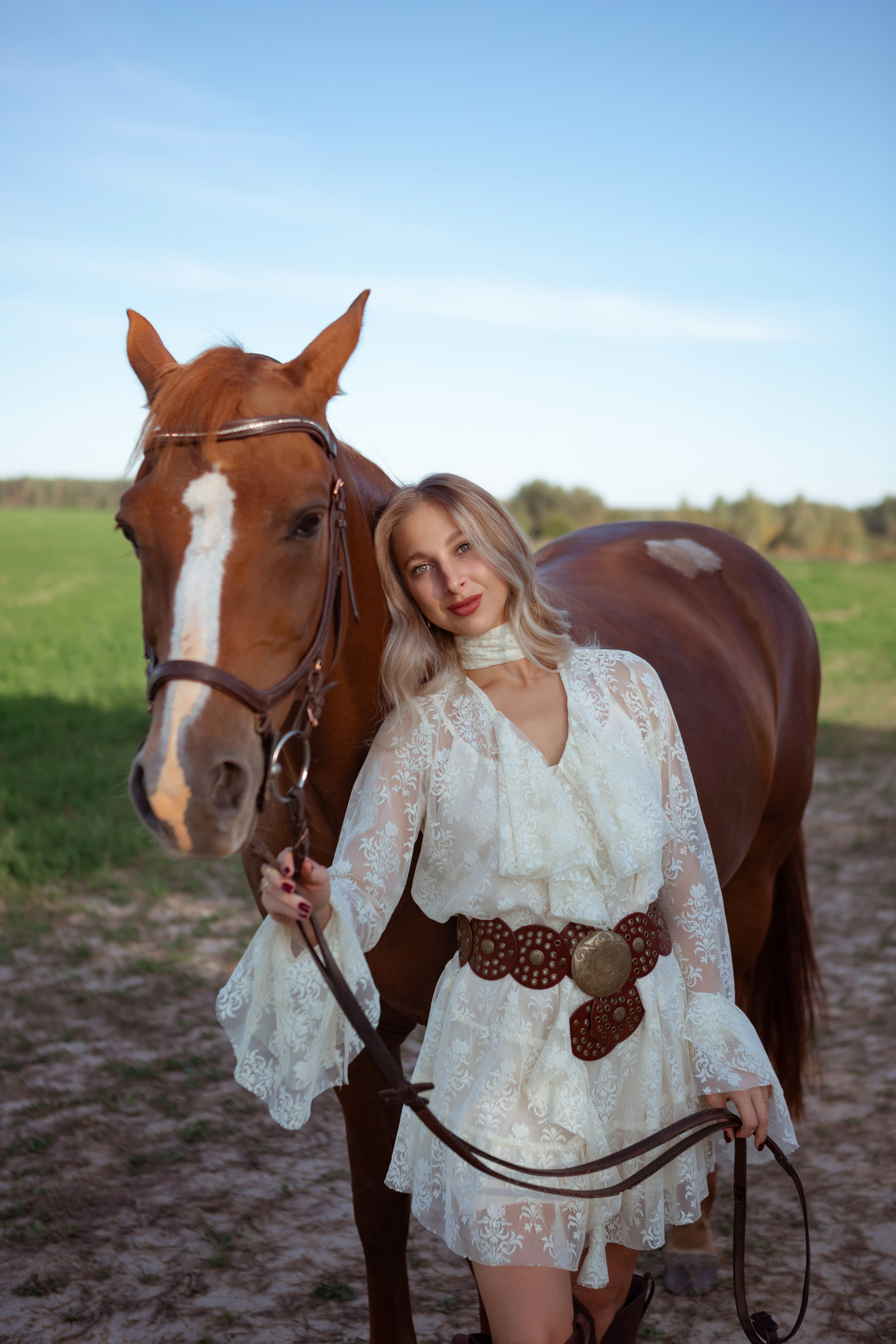 Съемка Елизавета с лошадьми. Фотограф Калуга