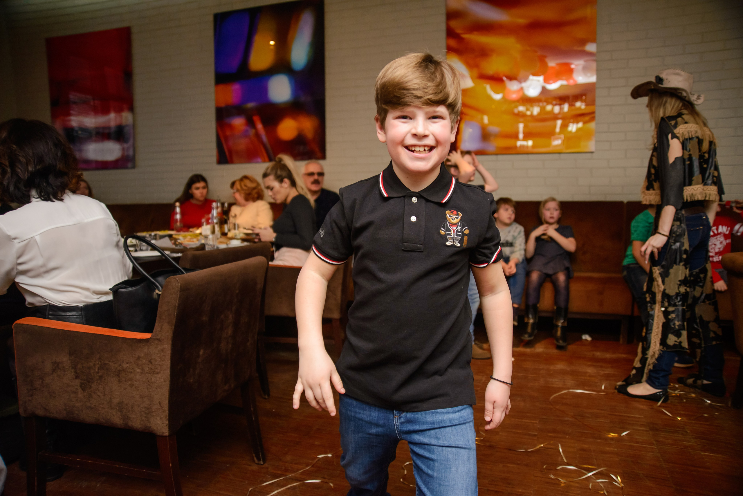 Детский день рождения в ресторане