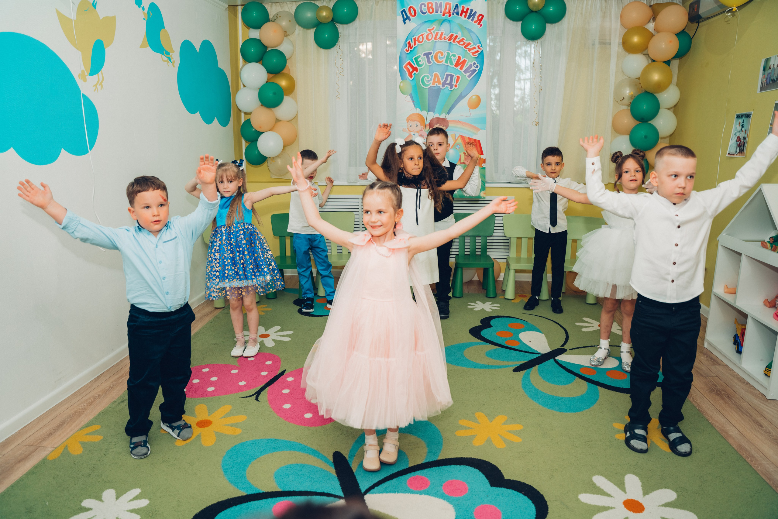 Уютный мир детского сада «Домовенок». Профессиональный детский и семейный фотограф в Москве Диля Грошева