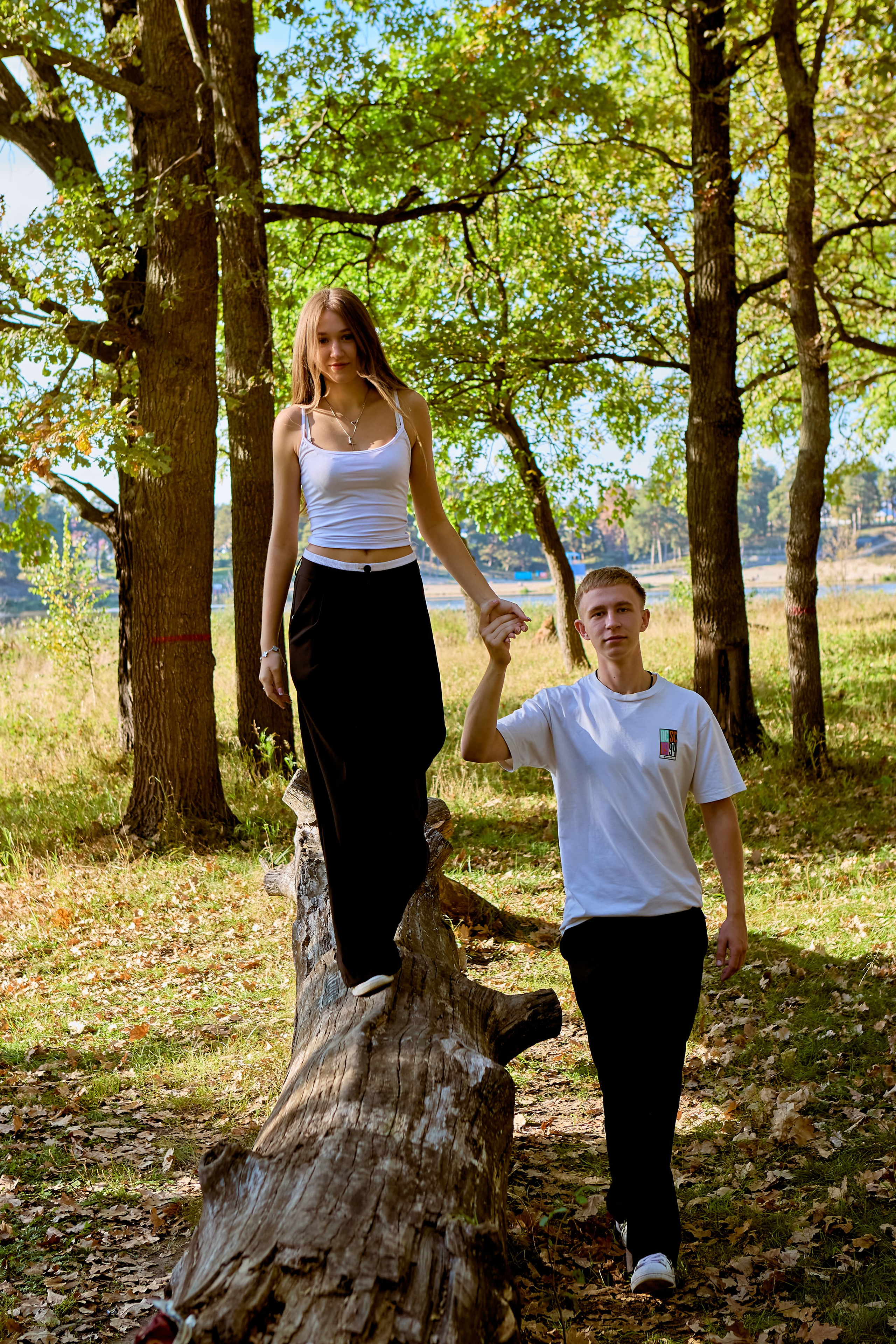 Прогулочная фотосессия у озера