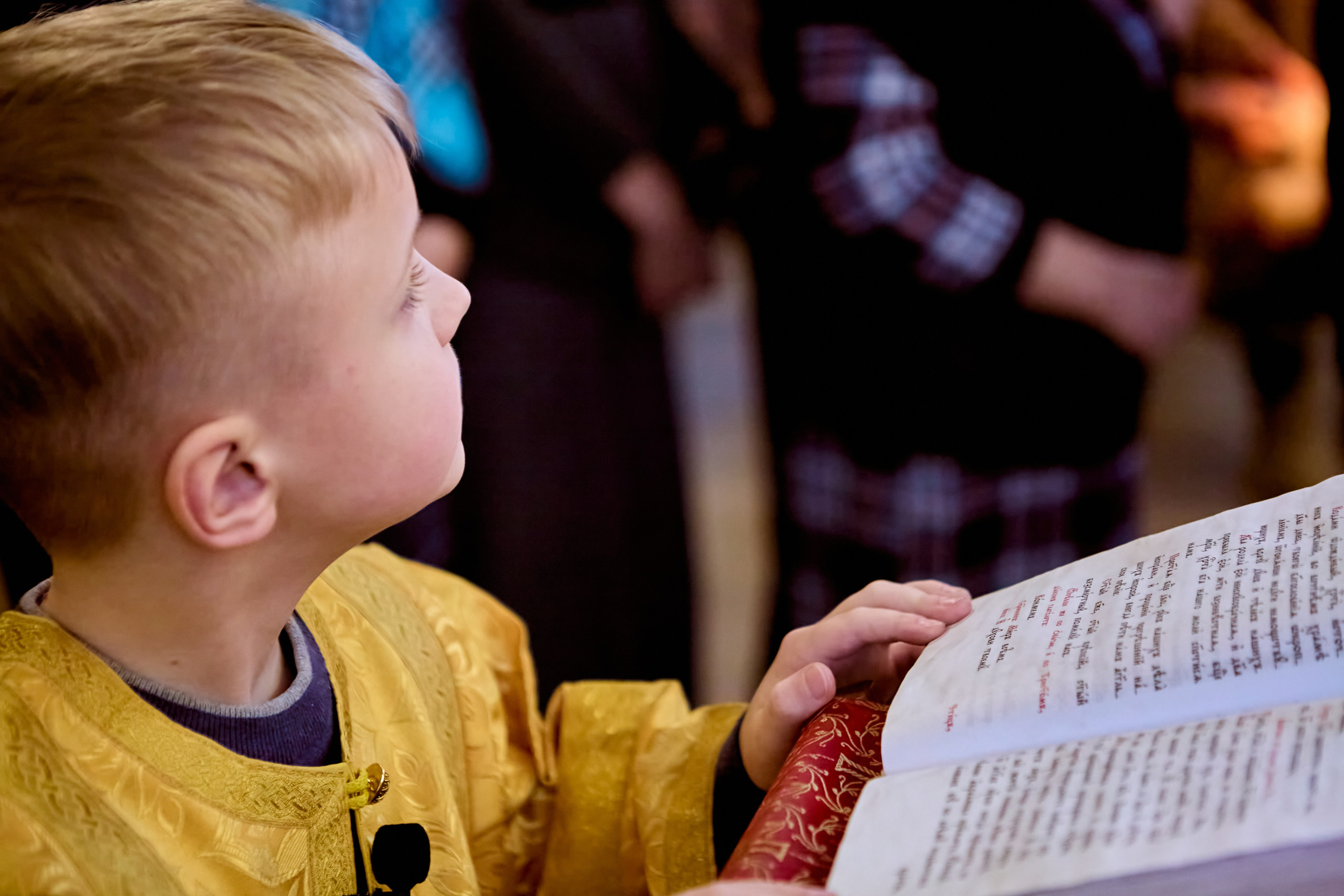 Фотографии во время богослужения