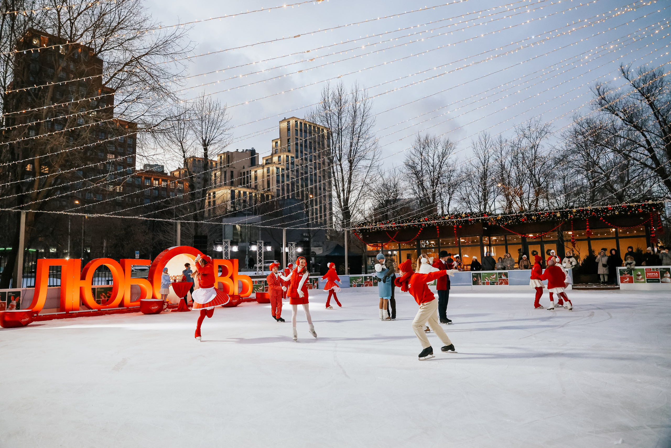 Ледовое шоу Сити каток Московское Чаепитие. Фотограф и видеограф Анна Домашенко