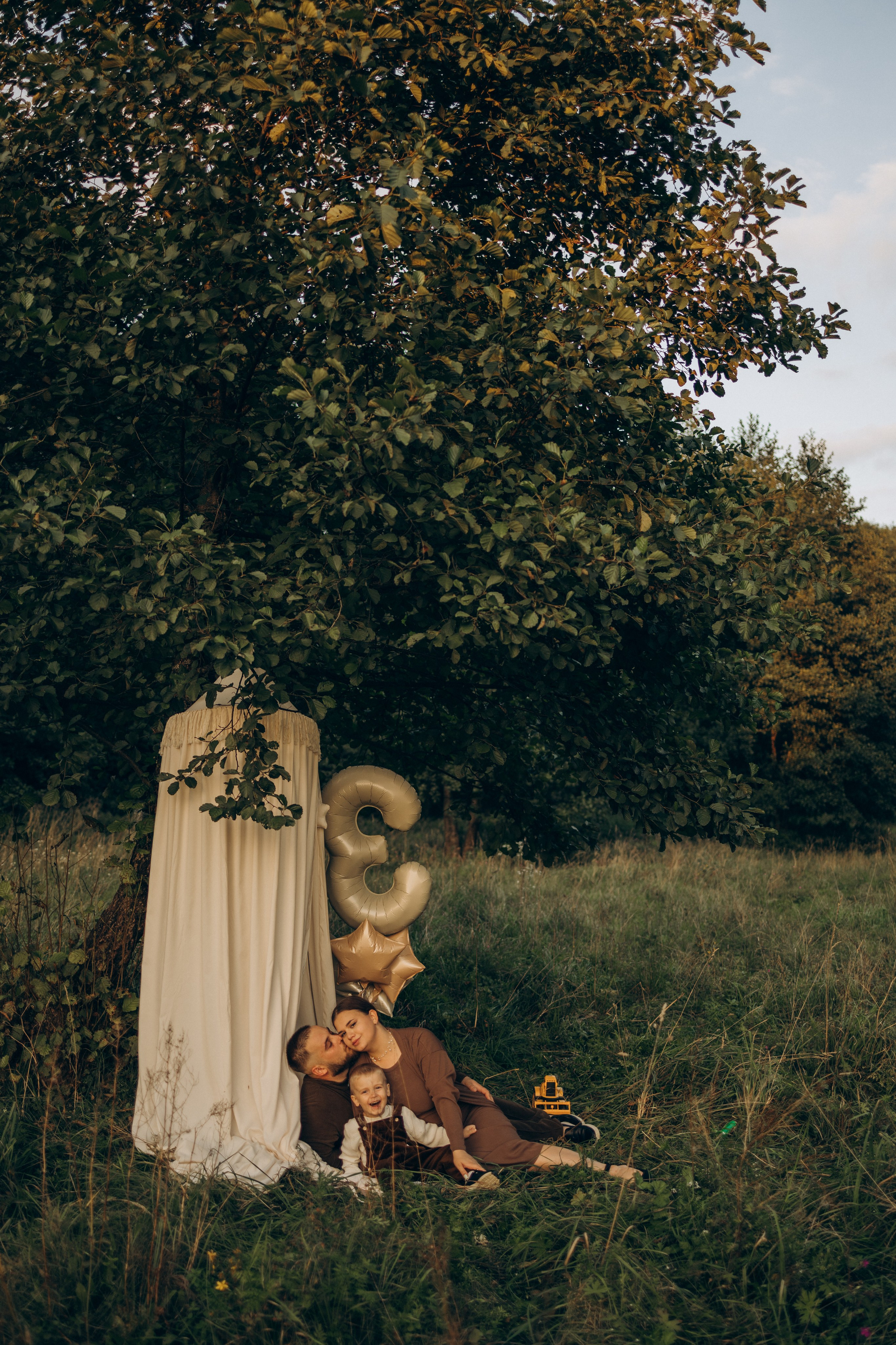 3 годика малышу (7.09.2025 г.) г. Жуков (Калужская обл.). Надежда Стар семейный и церковный фотограф в Жукове и Калужской области