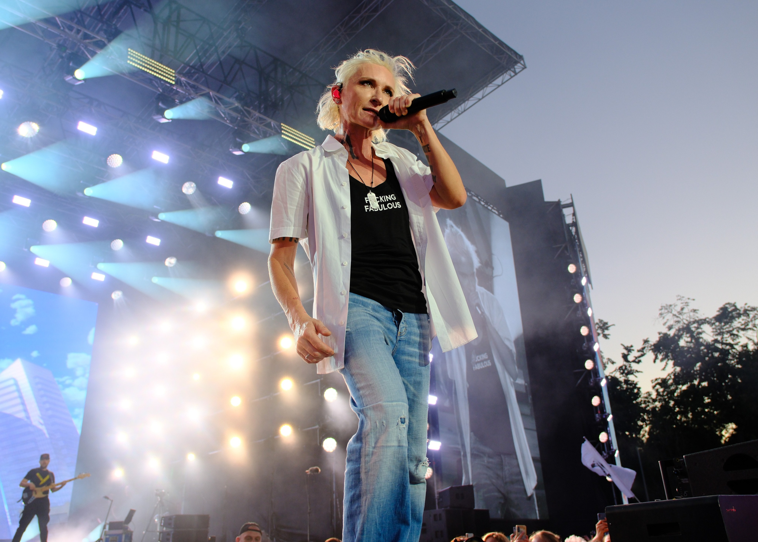 Диана Арбенина (группа «Ночные снайперы») — Москва, МТС Live Лето 2024. RedGeek - блогер и стручњак за образовање и ИТ Кирил Ситнов