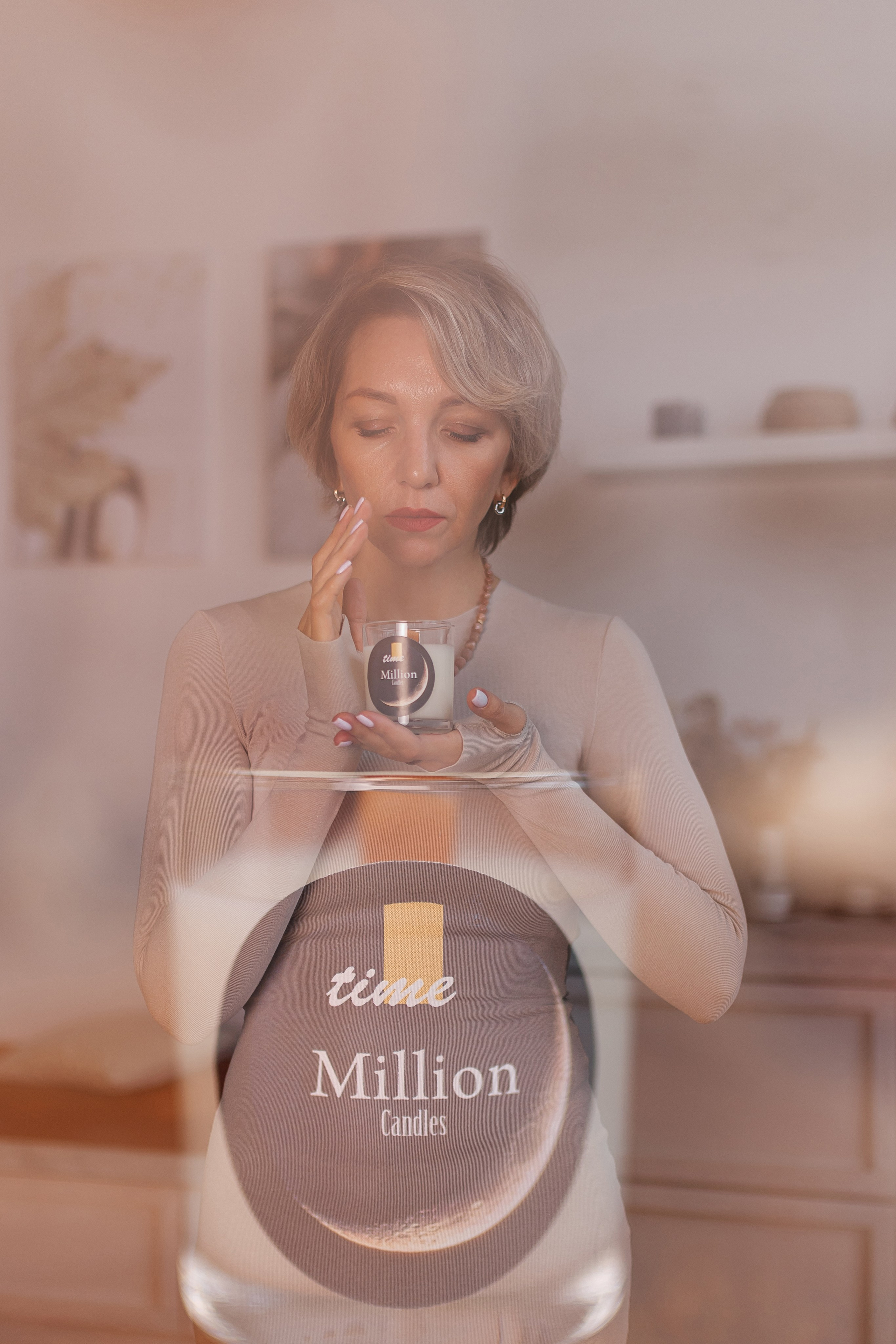 Time Million candles. 