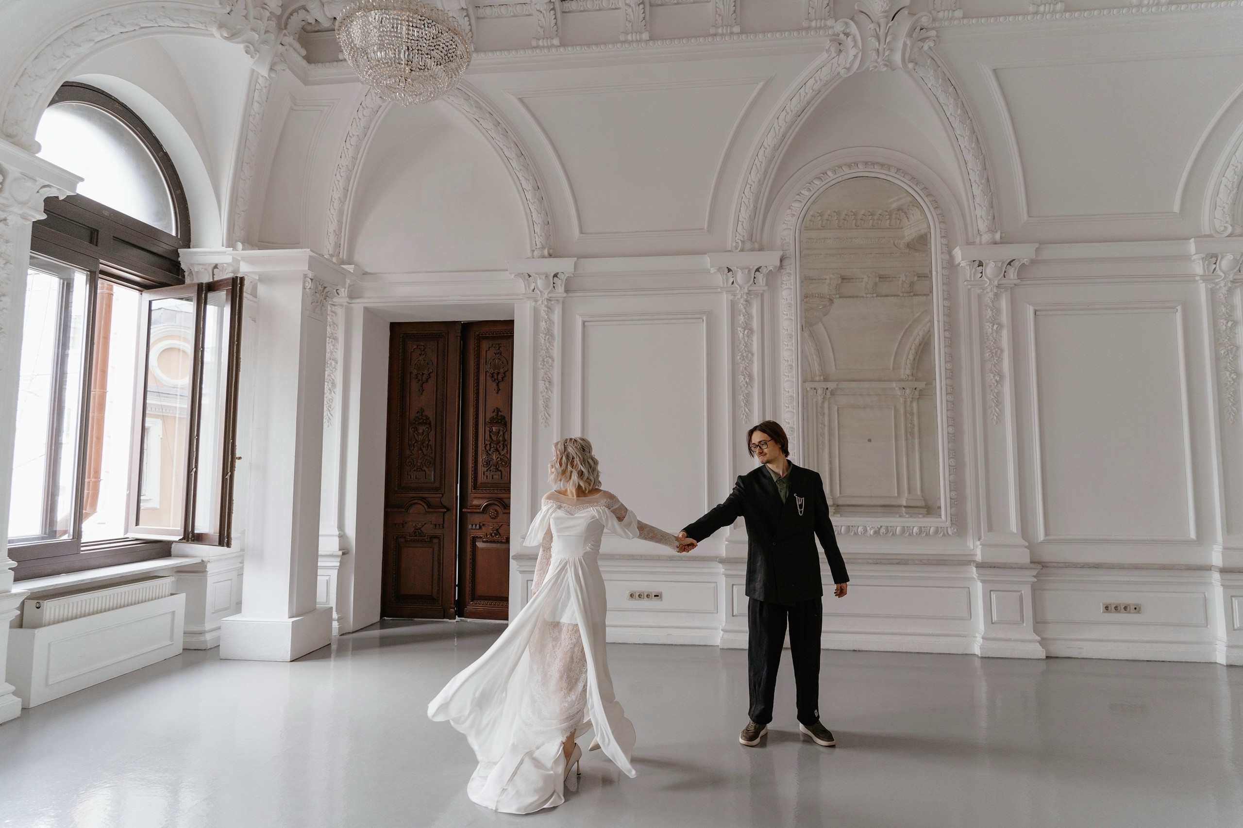 Свадебная фотосессия в особняке Спиридонова