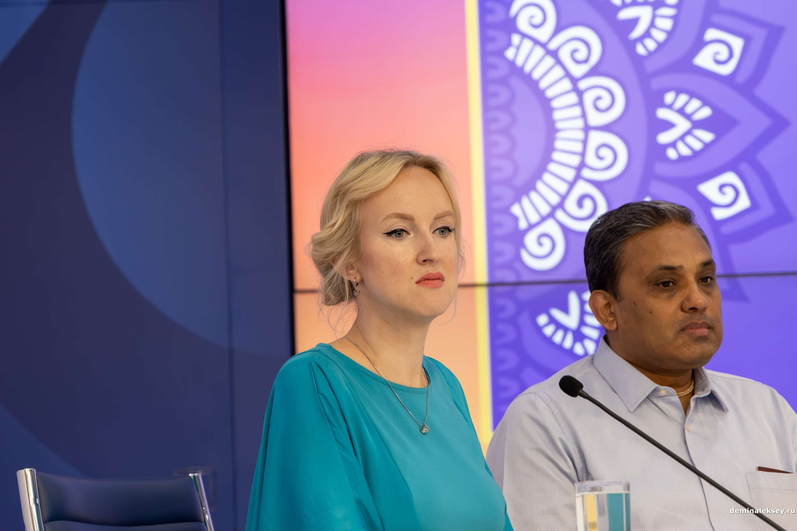 Пресс-конференция, приуроченная к проведению 9-го фестиваля «День Индии». Репортажный, семейный и студийный фотограф в Москве Демин Алексей