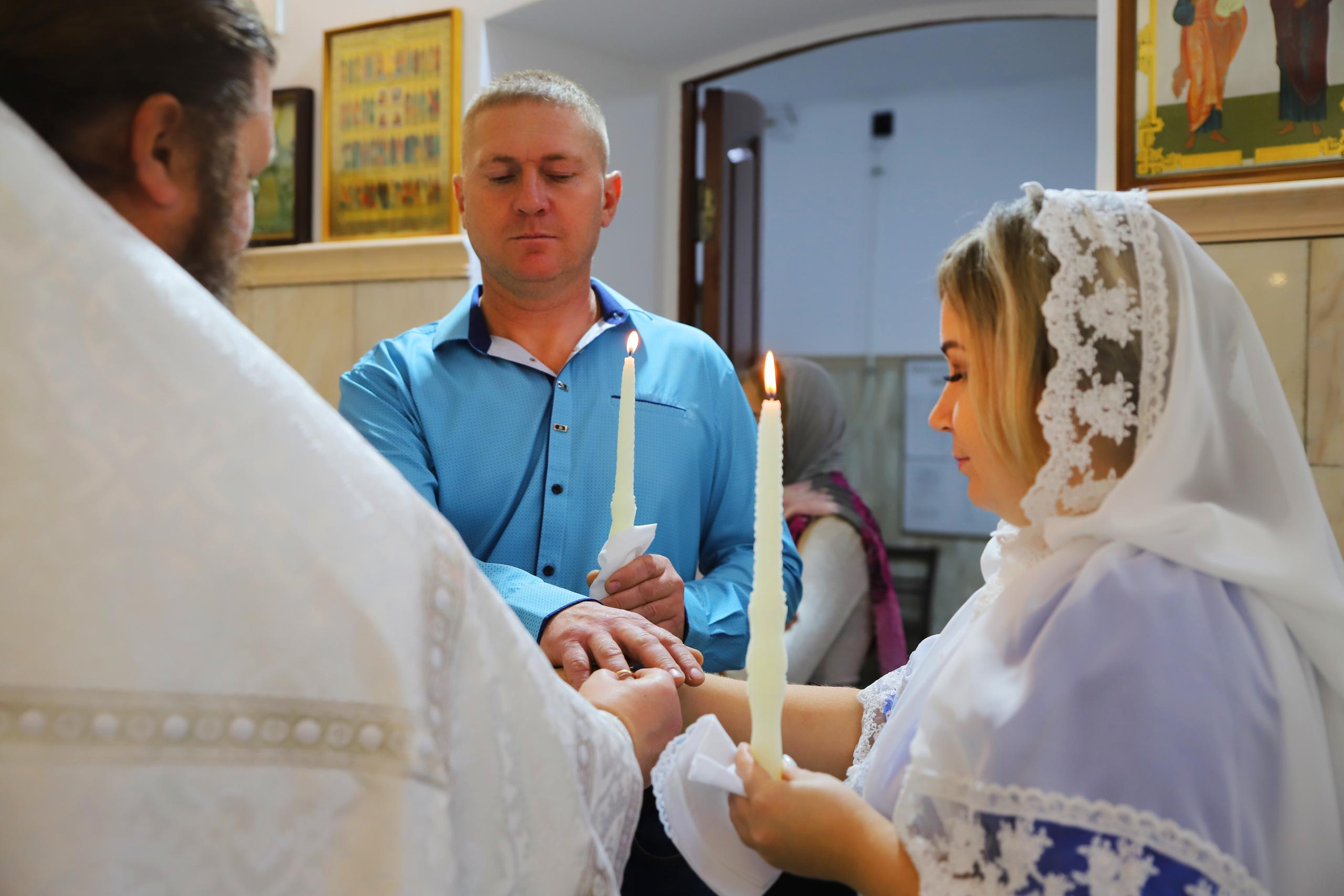 Венчание в Никольском храме. Семейный и детский фотограф в Тамбове Светлана Гуськова