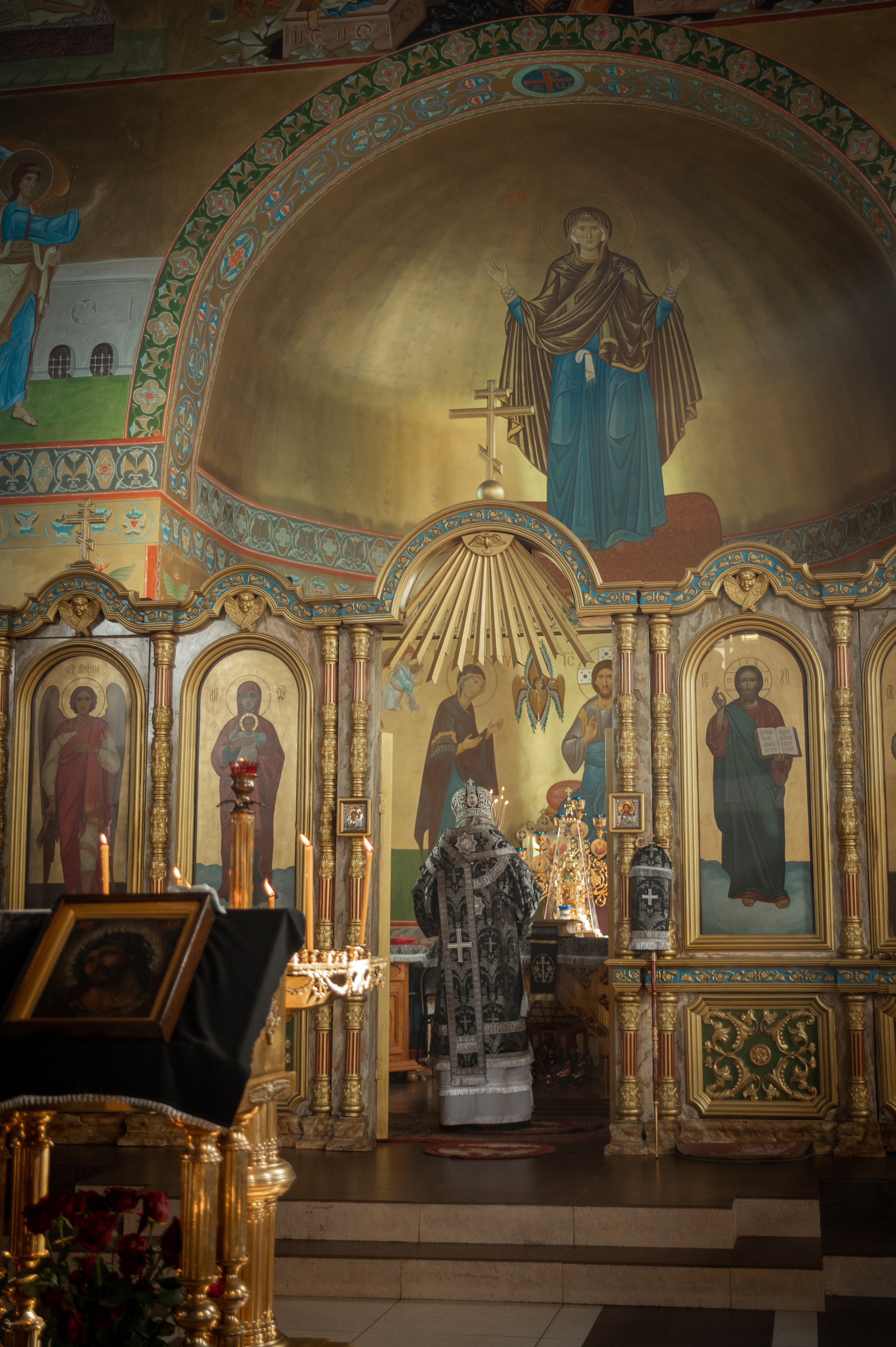 Преждеосвящение Даров. Храм Серафима Саровского. Церковный, семейный и репортажный фотограф Волгоград, Волжский