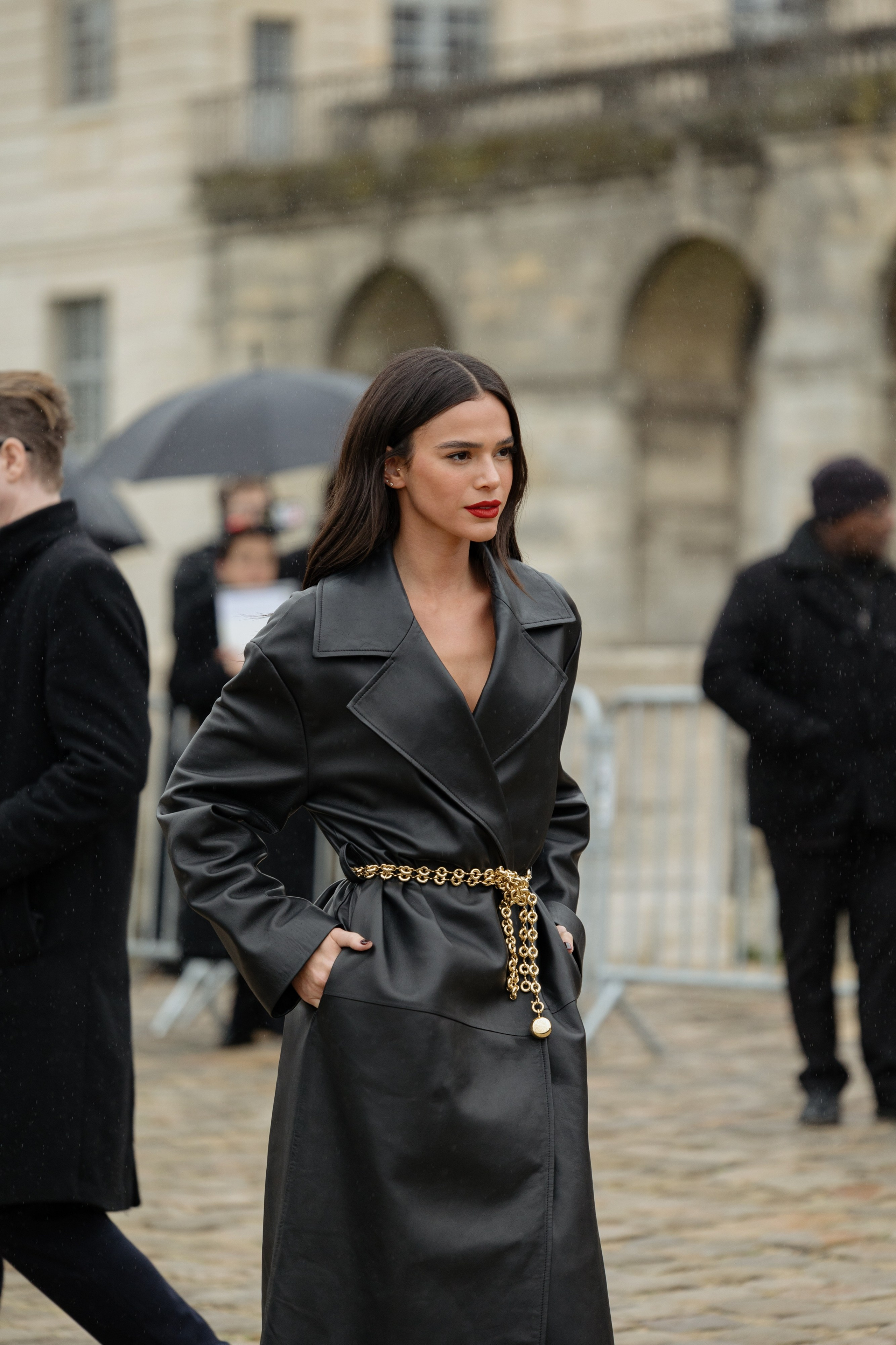 LOEWE PFW WOMENSWEAR FALL-WINTER 24/25. Photographer in Milan Ivan Goncharov