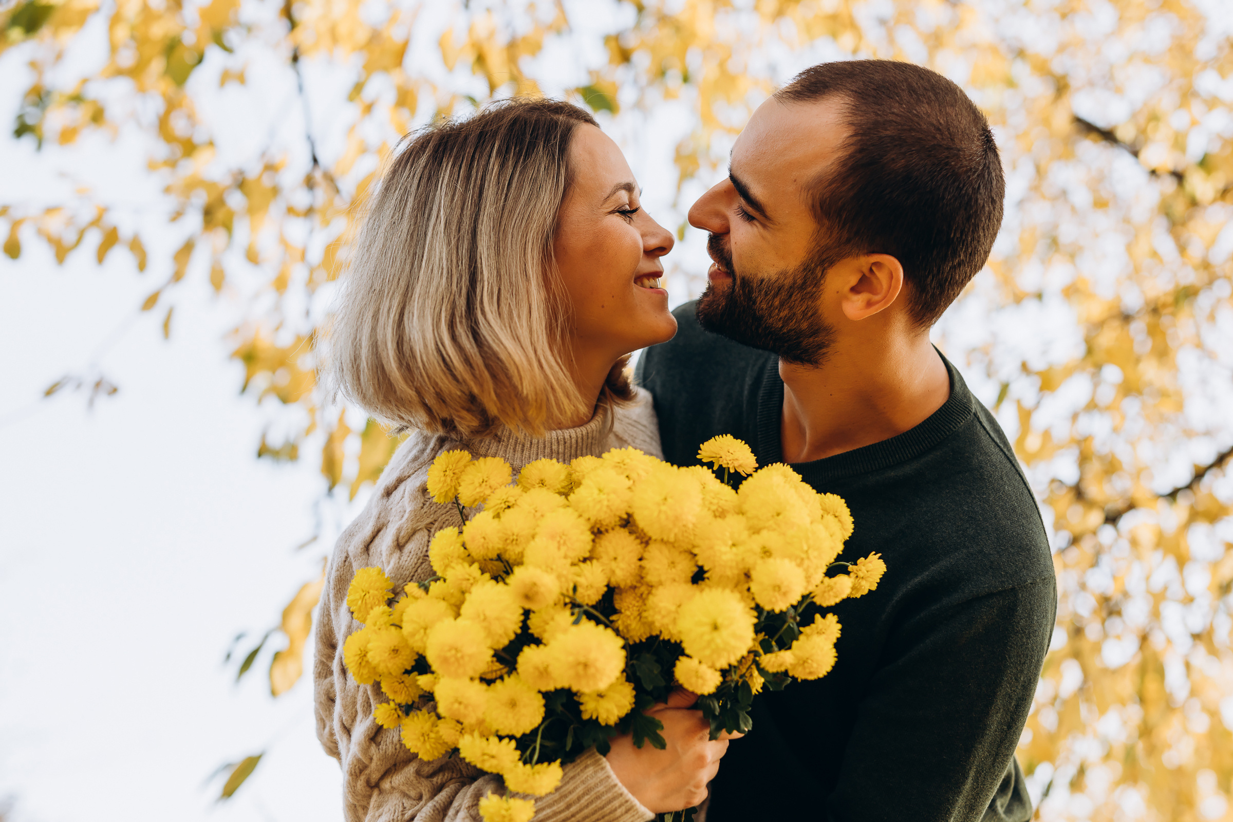 In love in autumn. Портретный женский фотограф Минск Беларусь Алена Янович