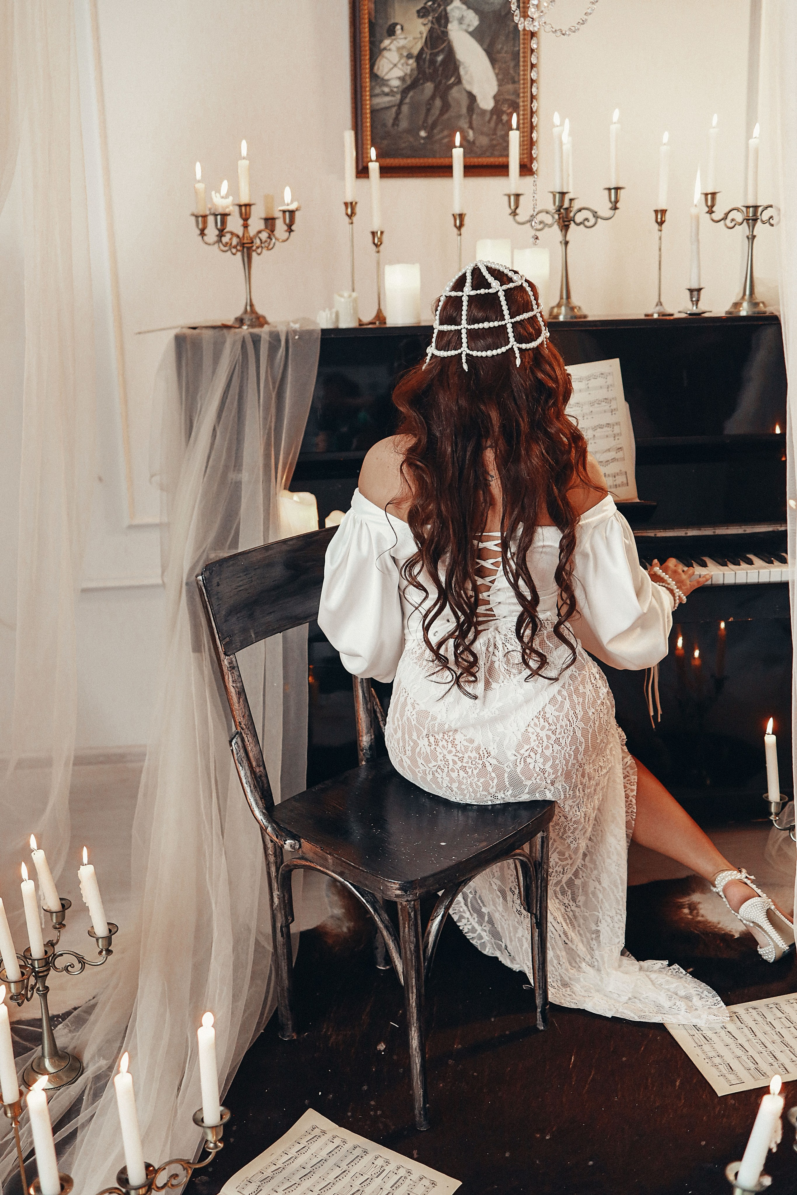 Девушка с пианино. Иванова Ирина Свадебный и семейный фотограф г. Уфа