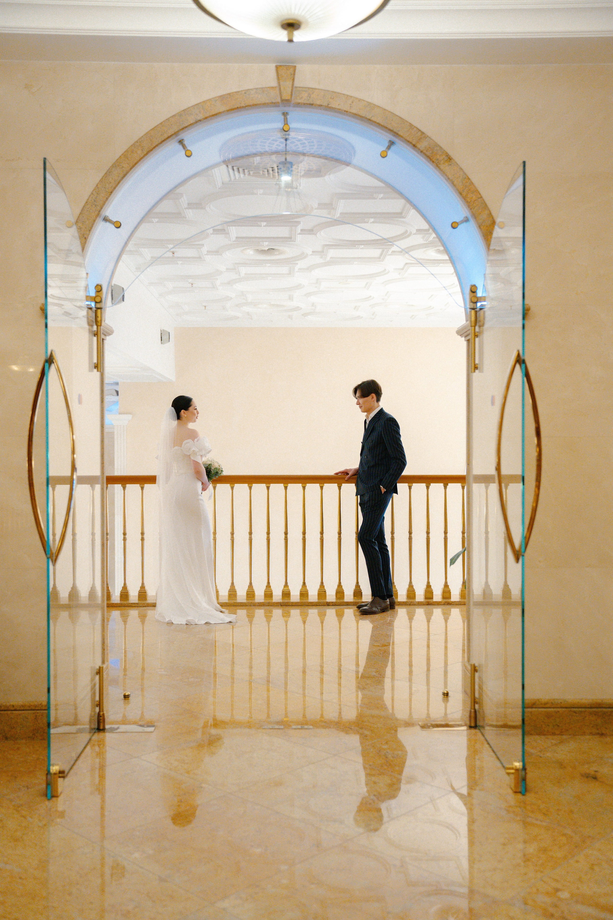 Свадебная фотосессия в гостинице Украина