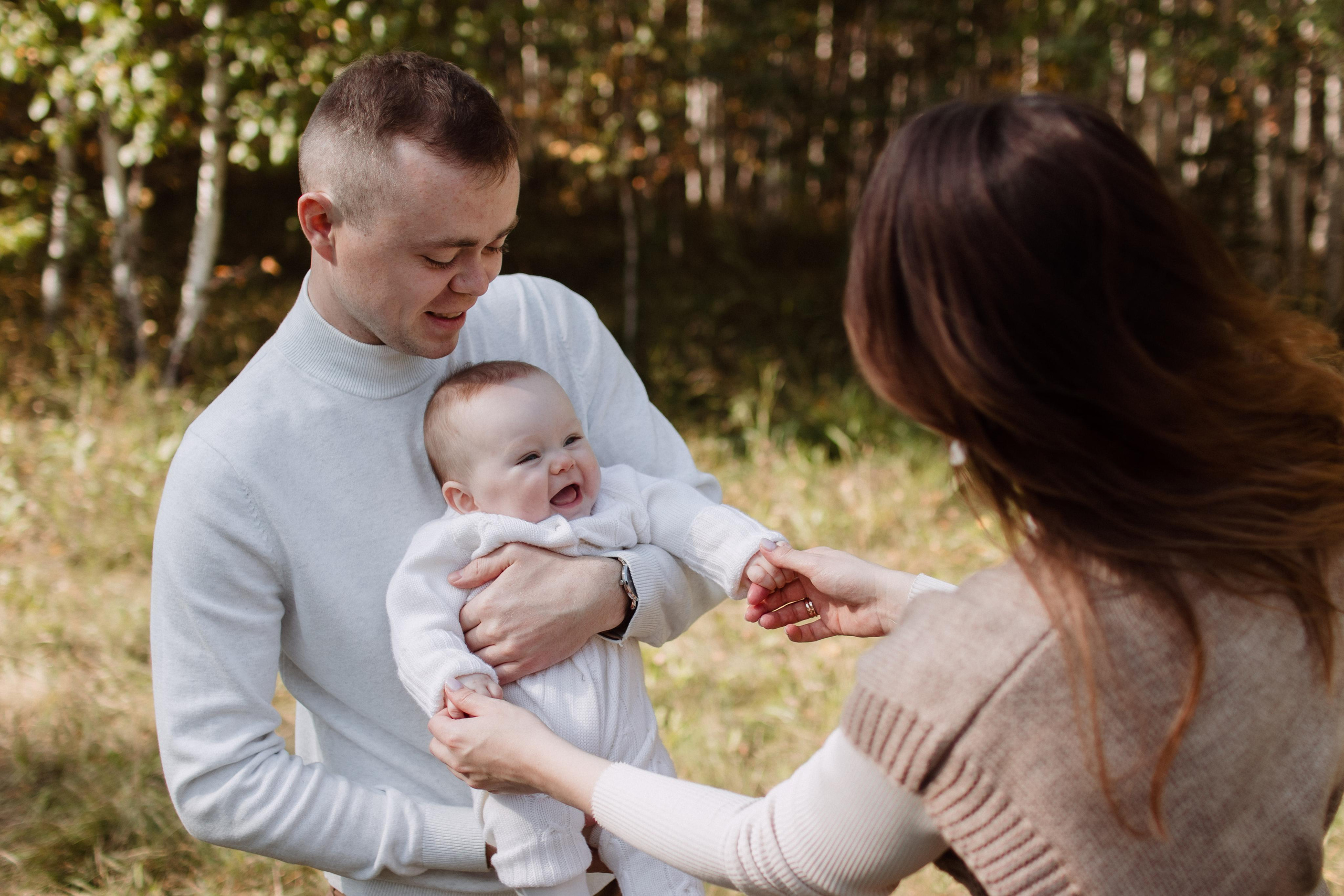 Осень для троих. Фотограф в Челябинске Наталья Епимахова