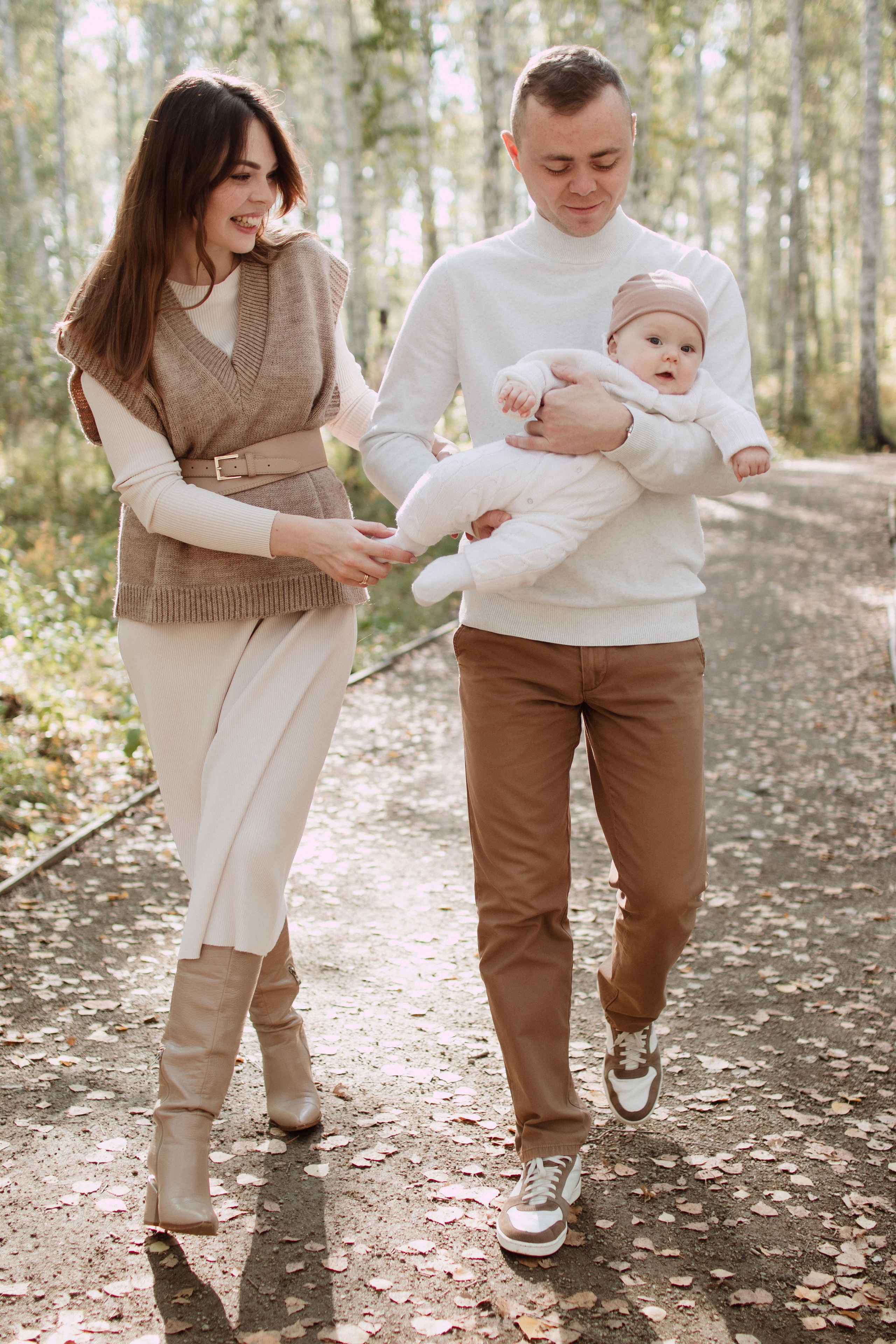 Осень для троих. Фотограф в Челябинске Наталья Епимахова