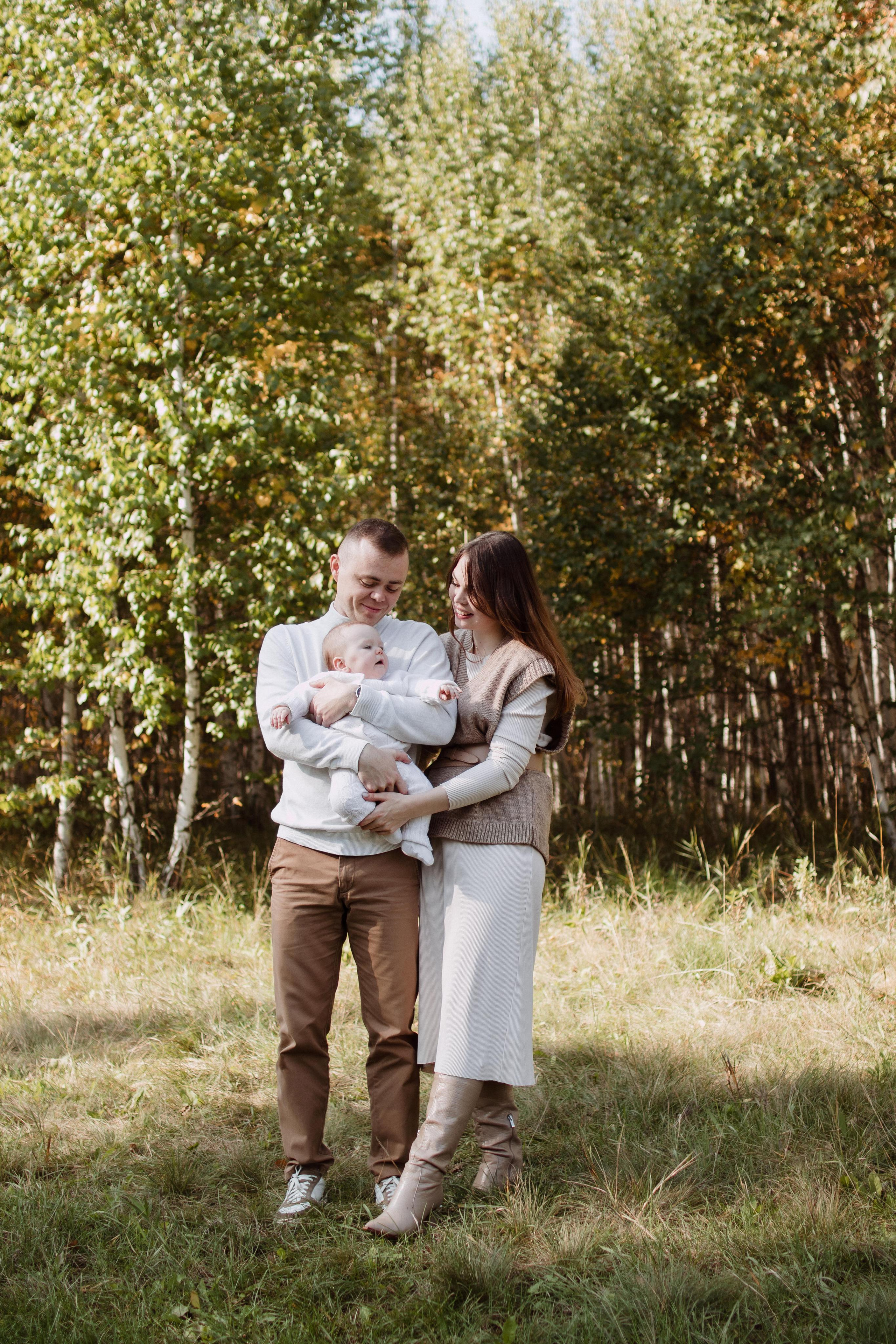 Осень для троих. Фотограф в Челябинске Наталья Епимахова