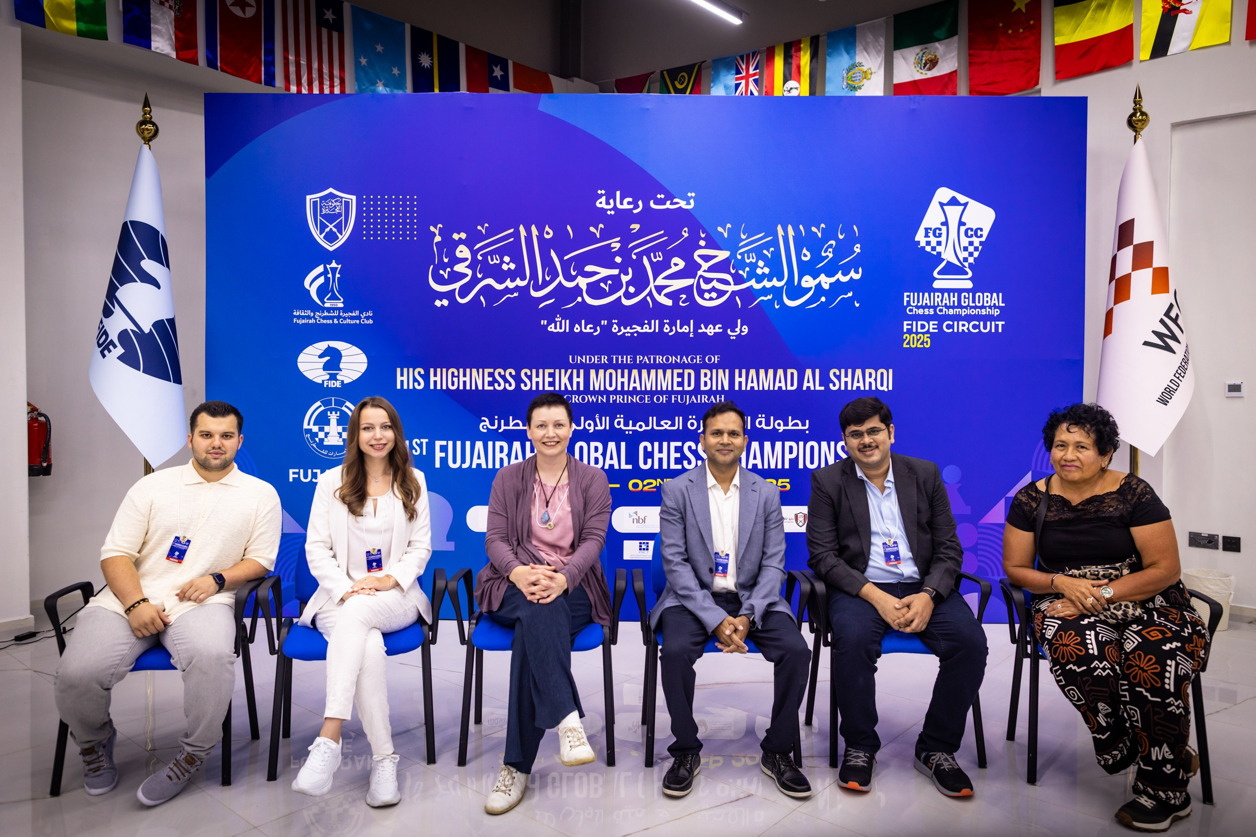 2025.08.29 1st. FUJAIRAH GLOBAL Chess Championship — Round6. Фотограф Анна Штурман (репортажная съёмка любых событий и мероприятий) Anna Shtourman photographer