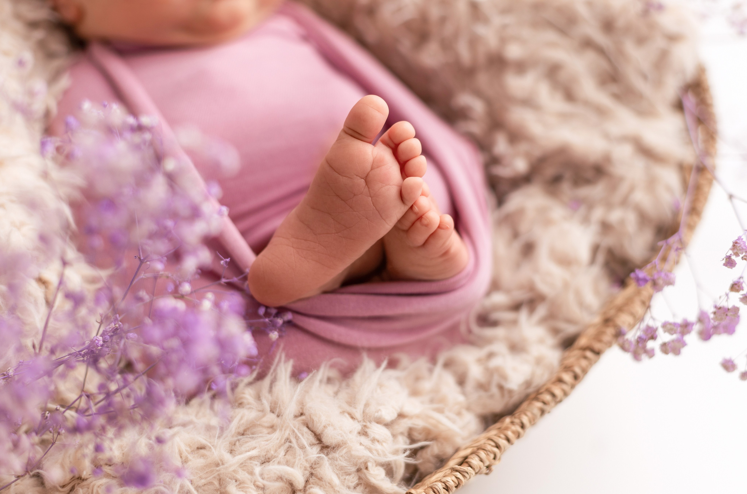 Юлия и дочка, 10 дней. Фотограф новорожденных в Нижнем Новгороде Надежда Кадылкина