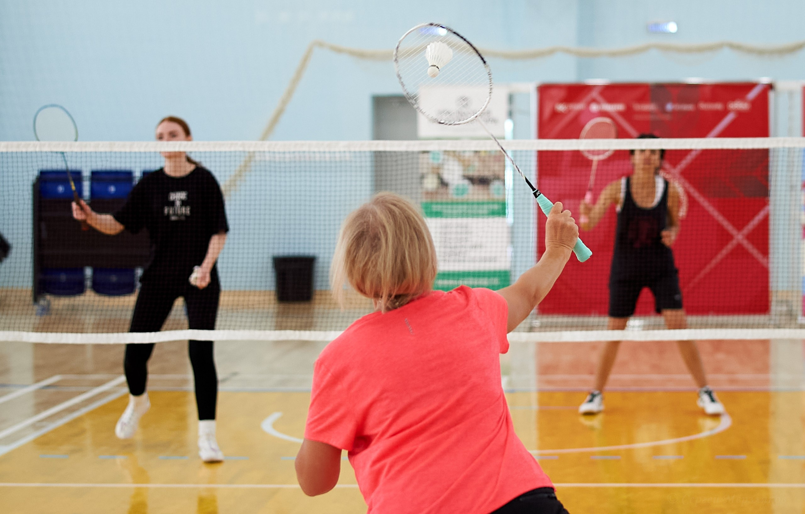 Бадминтон. Мастер-класс Любови Сухановой. Ижевск. 20.07.2024. Спортивный репортажный фотограф в Ижевске Сергей Мерзляков