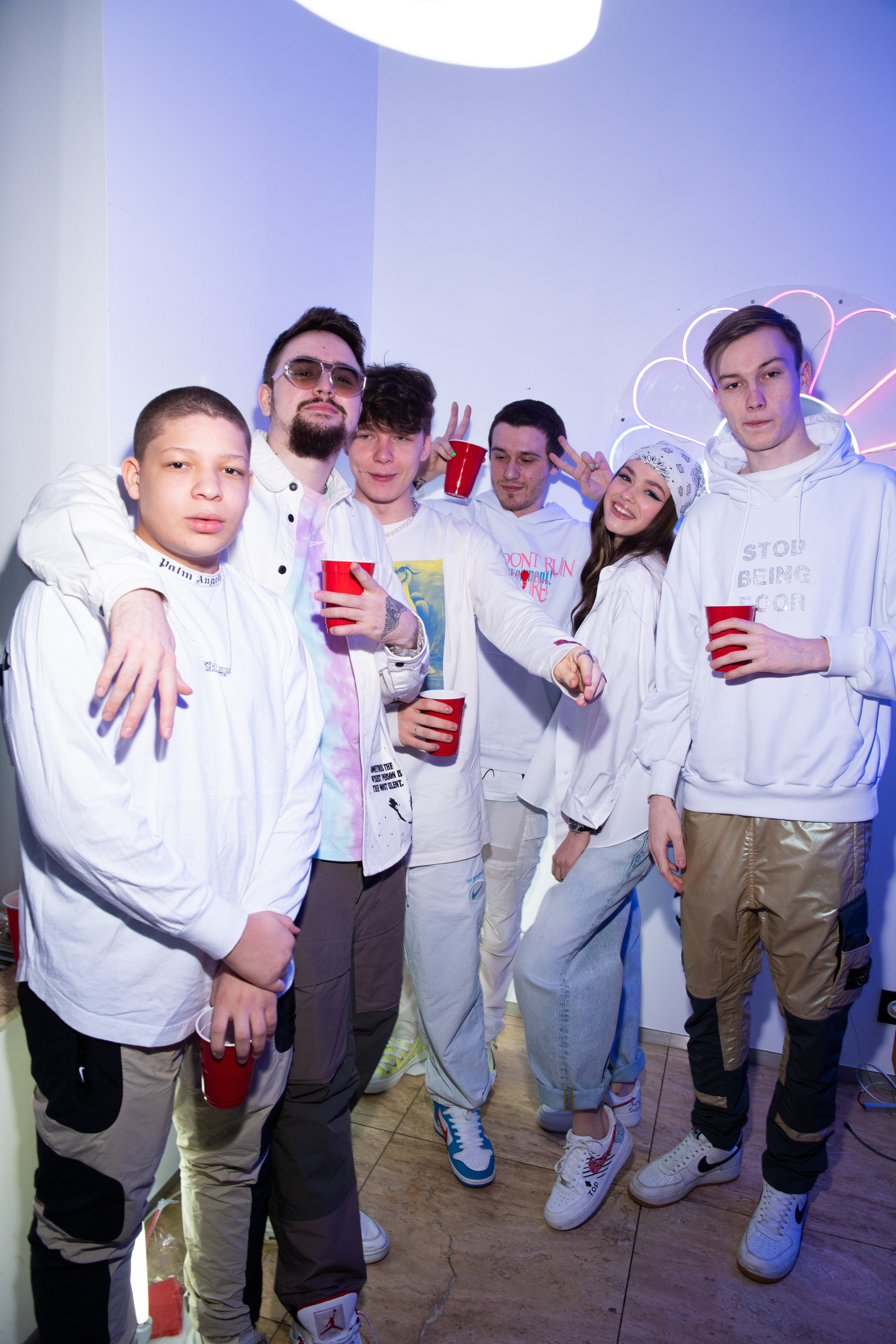 XO TEAM белая вечеринка. Fokysphoto