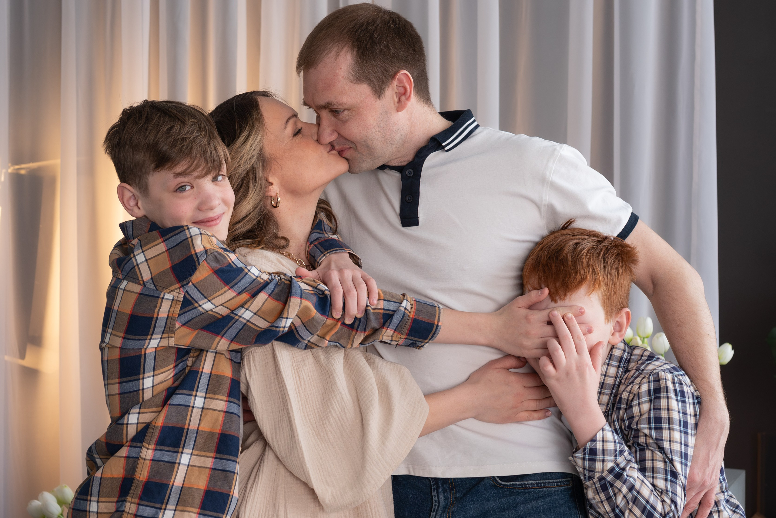 Анна и её семья. Светлана Агалакова Фотограф