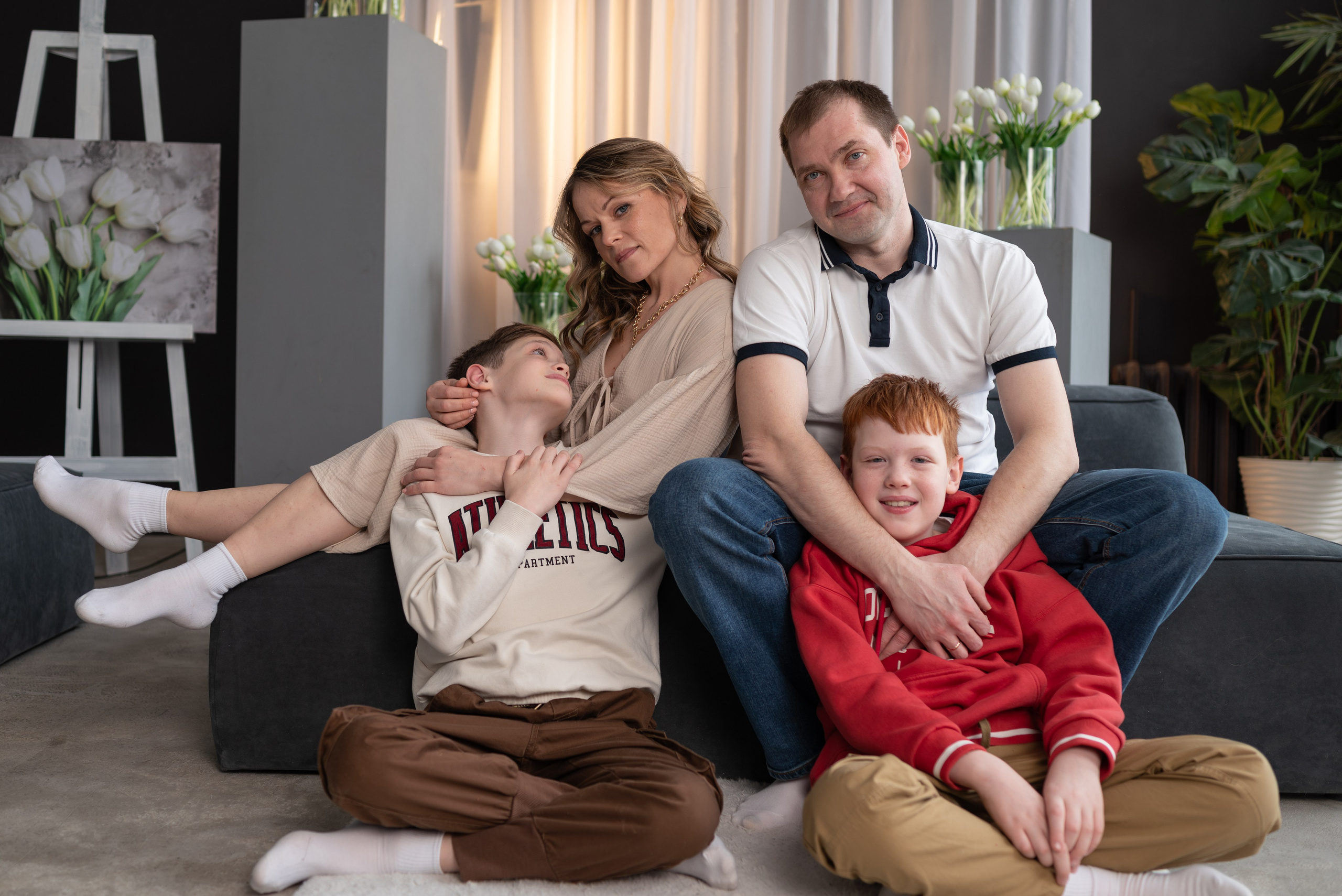 Анна и её семья. Светлана Агалакова Фотограф