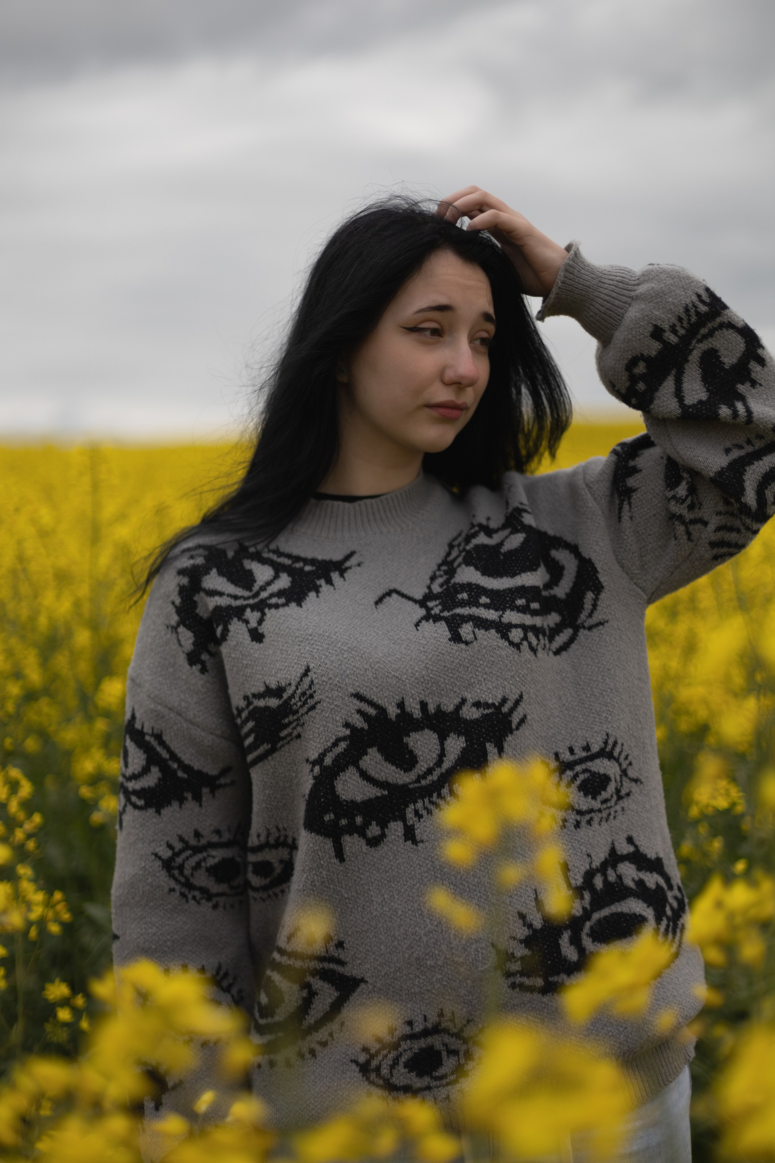 Полина Л — (Рапсовое поле). — Digital Noise —