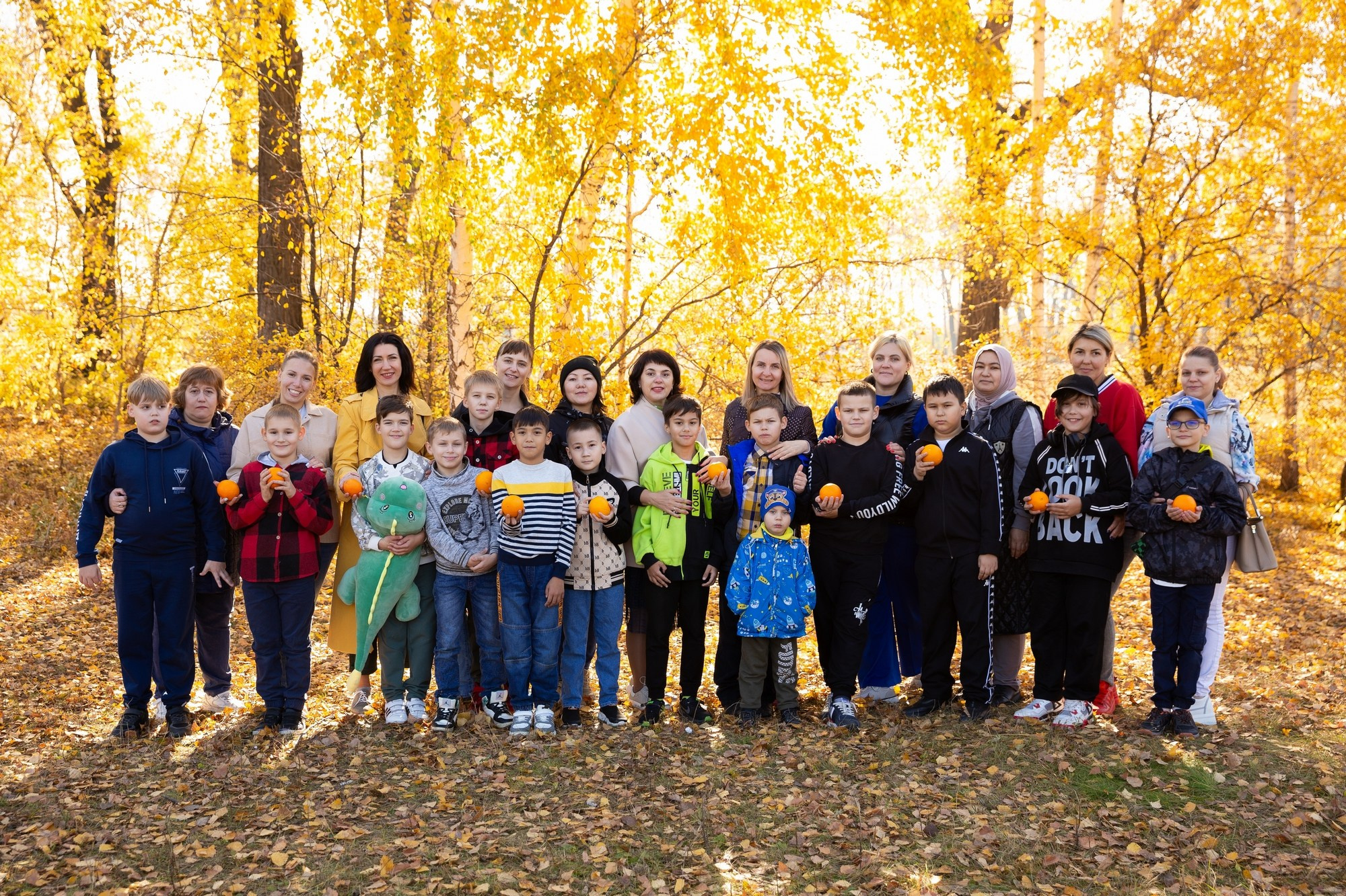 Осенняя фотосессия для 4 класса лицея № 12. СИГМА | Студия выпускных альбомов Красноярск