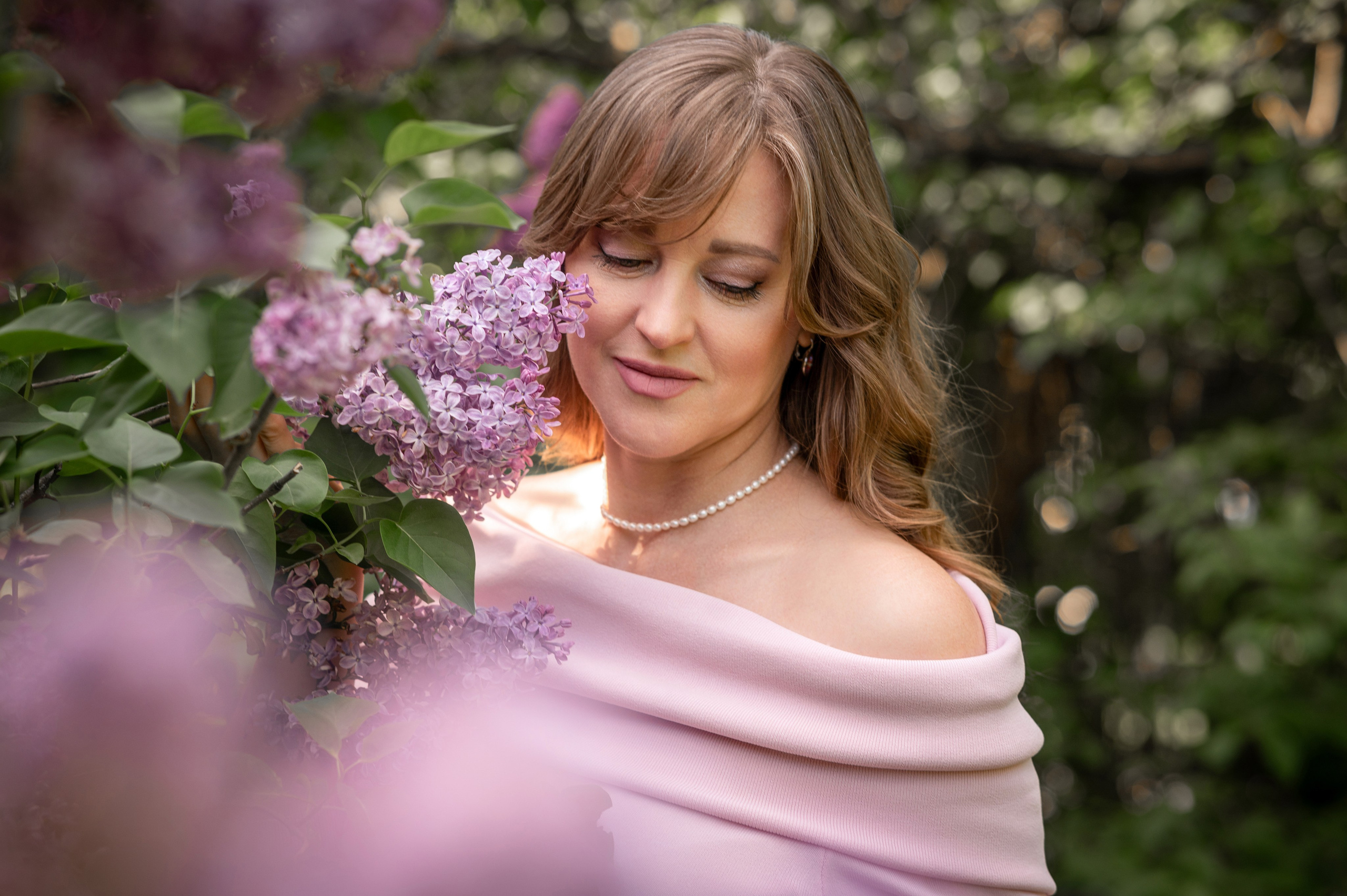 Марина в Сиреневом саду