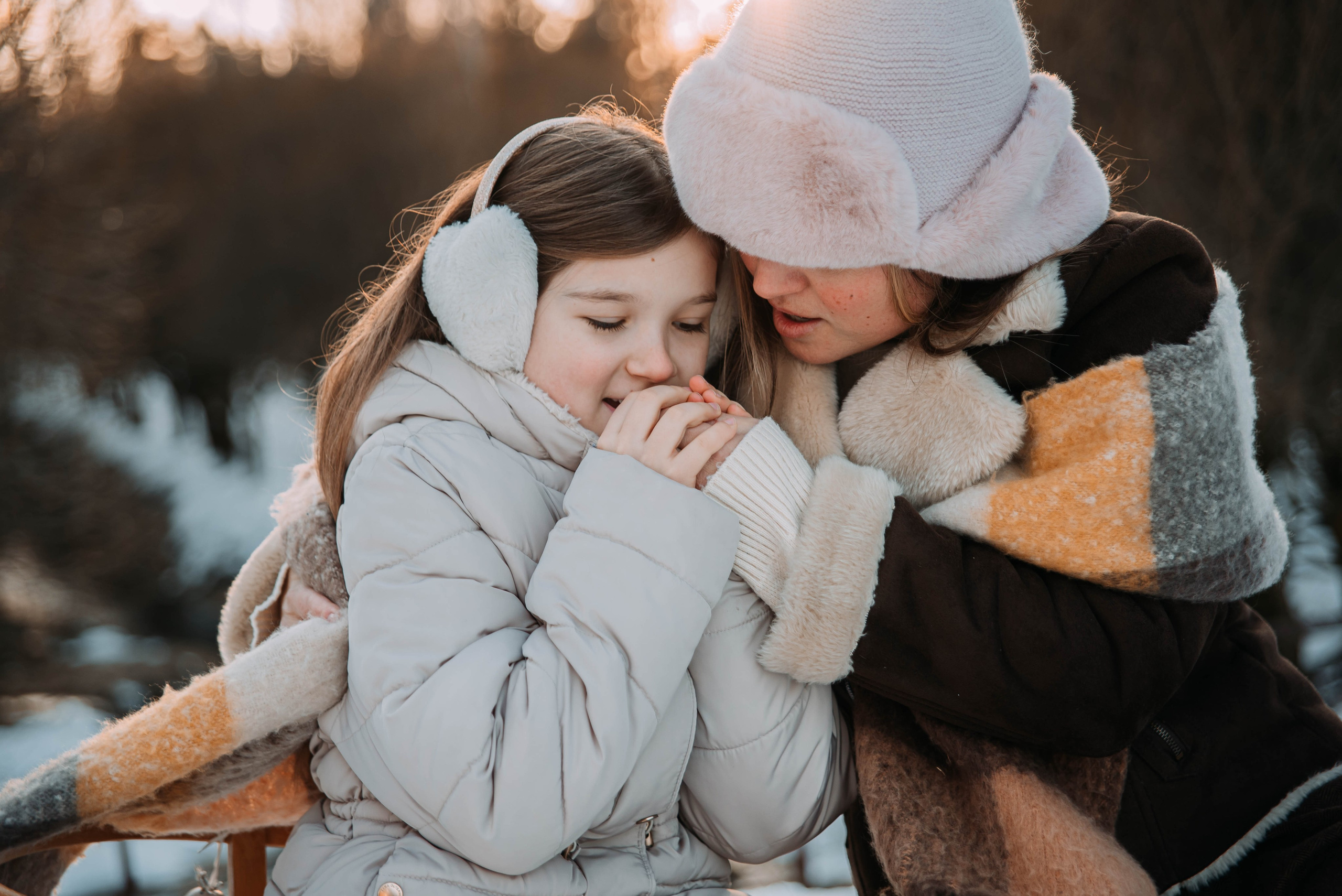 Зима. Леся Власова. Семейный Lifestyle фотограф в Москве