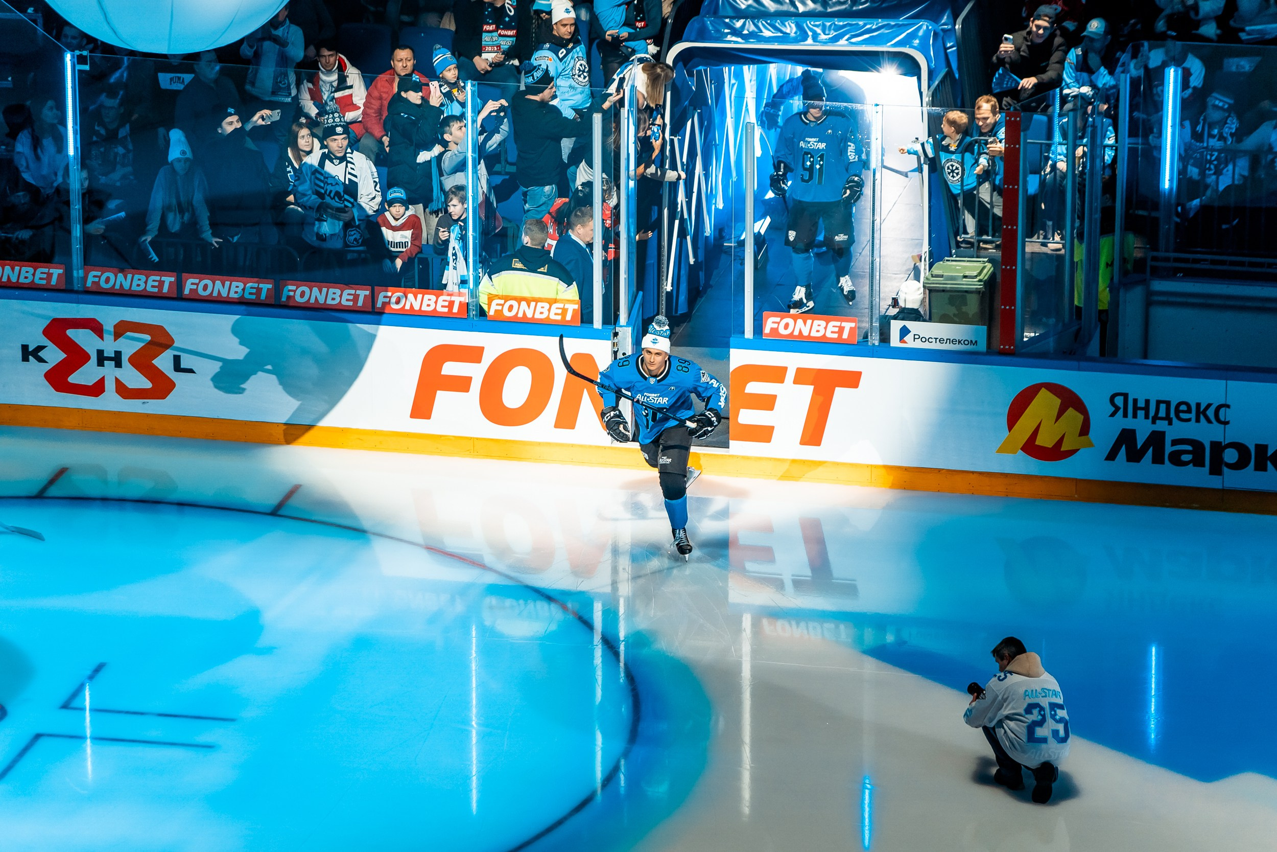 KHL All-Star 2025. Репортажный фотограф в Сочи Дмитрий Ветринский