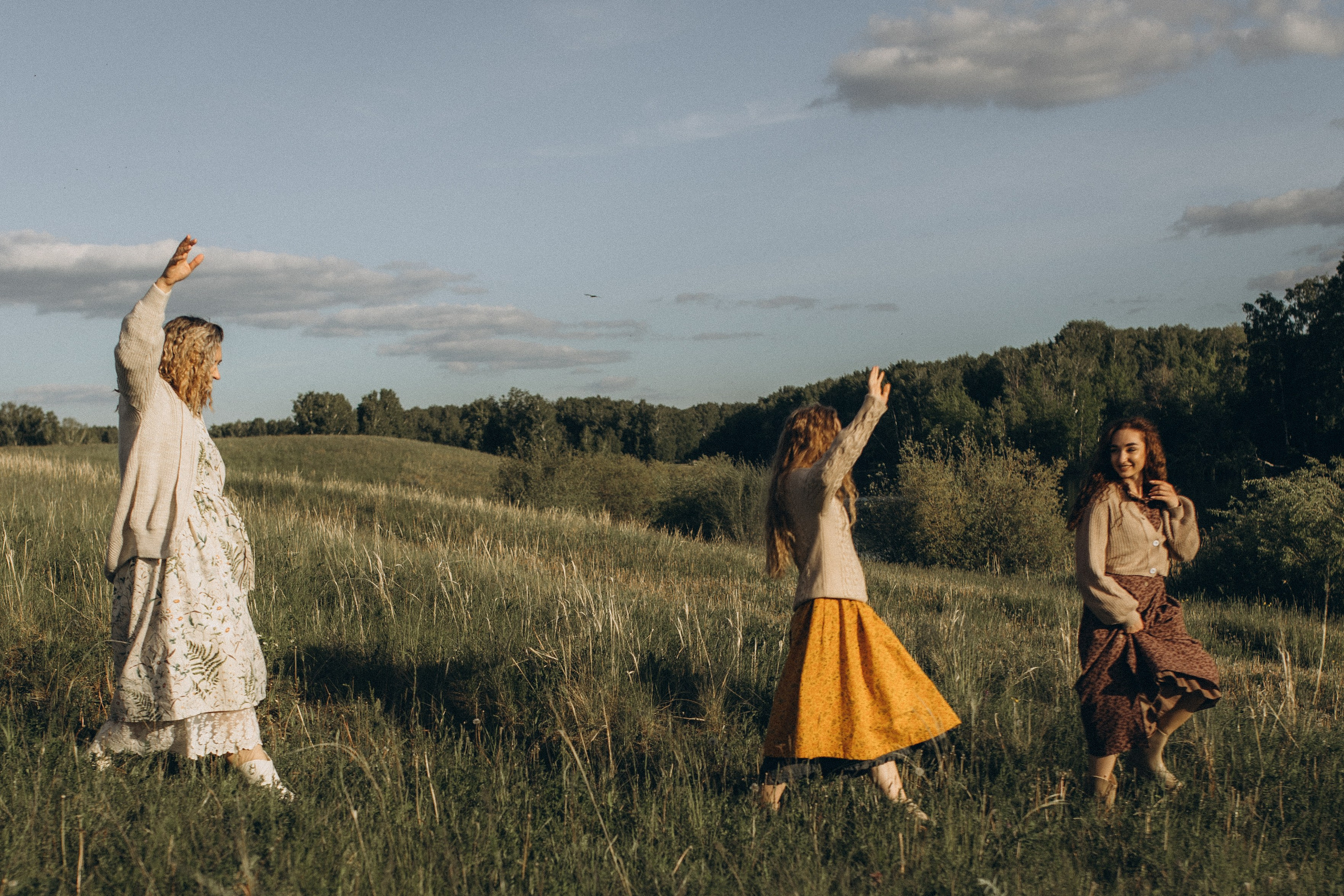 Настя с Дарьей и Ульяной. Семейный фотограф lifestyle в Новосибирске Елена Шпилевая