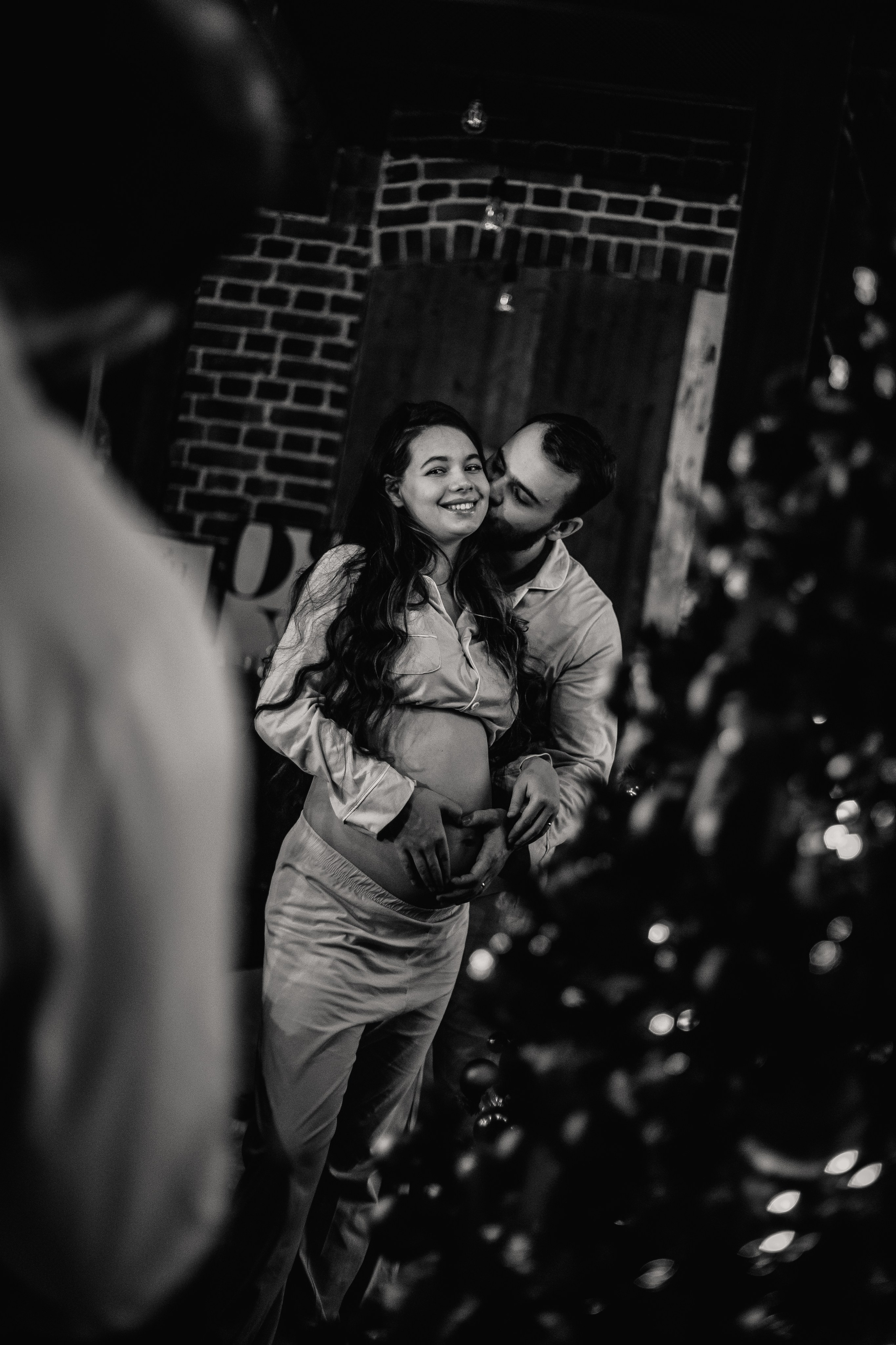 Новогодние Мира и Дима. Фотограф в Петербурге