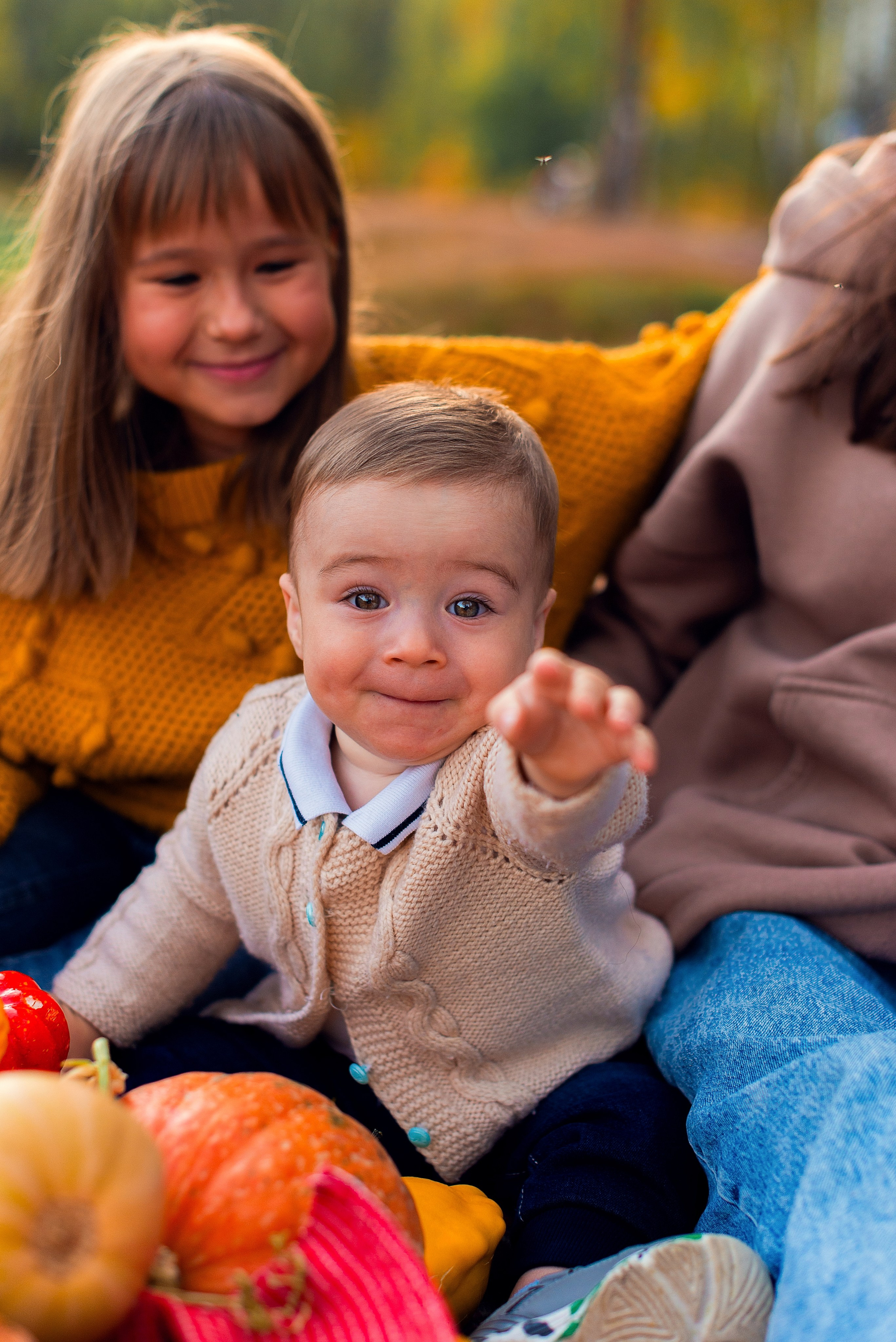 Осень в лесу. Семейный и детский фотограф в Казани Виктория Мерхи