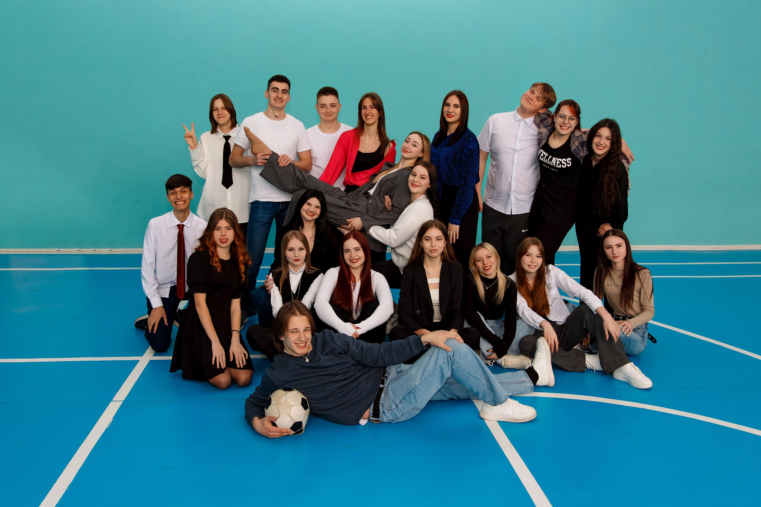 11 класс с. Барабаш. Фотограф Любовь Корниенко, Примоский край