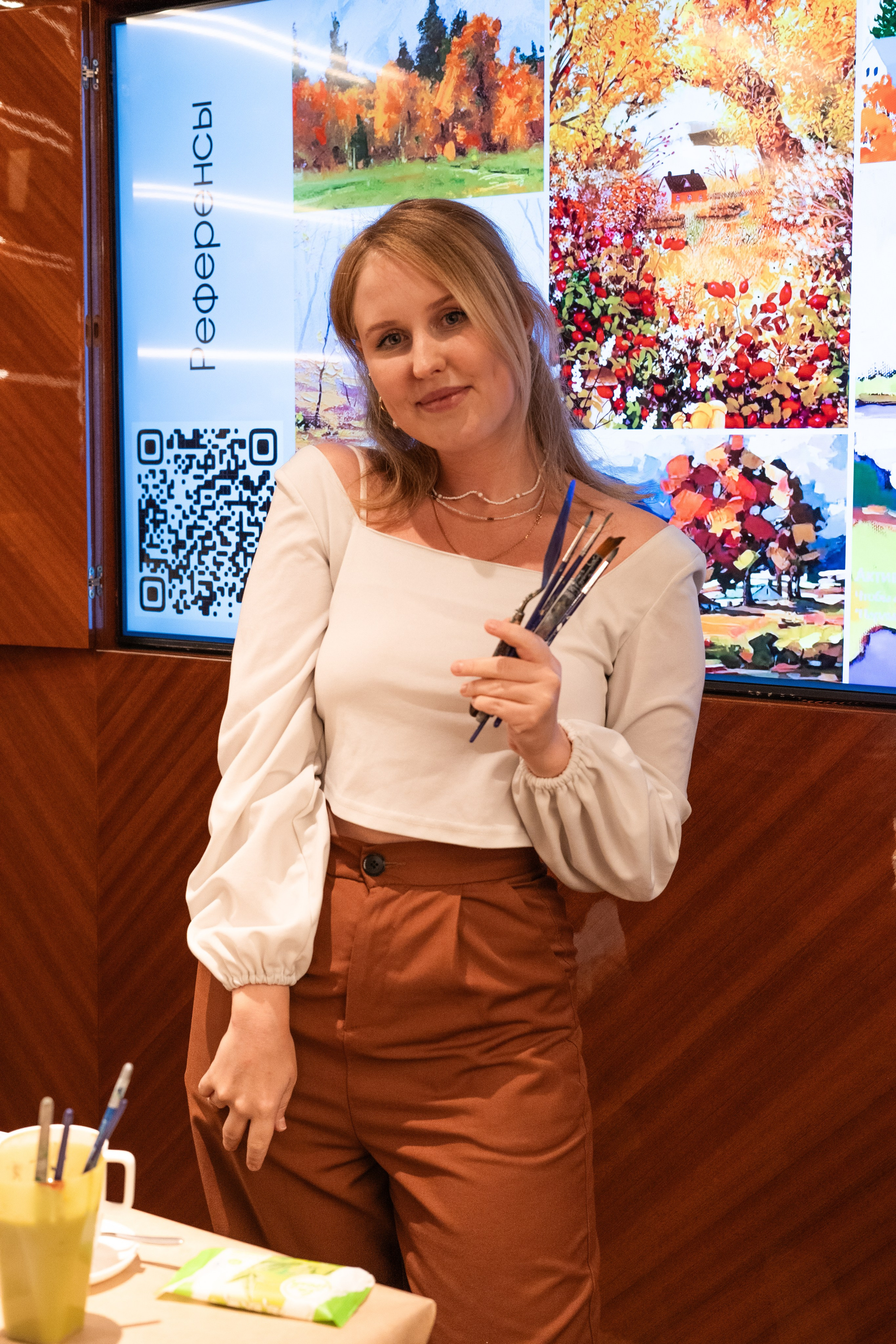 Корпоратив Teach Me Art 3. Портретный фотограф в Москве и Санкт-Петербурге Арина Чех