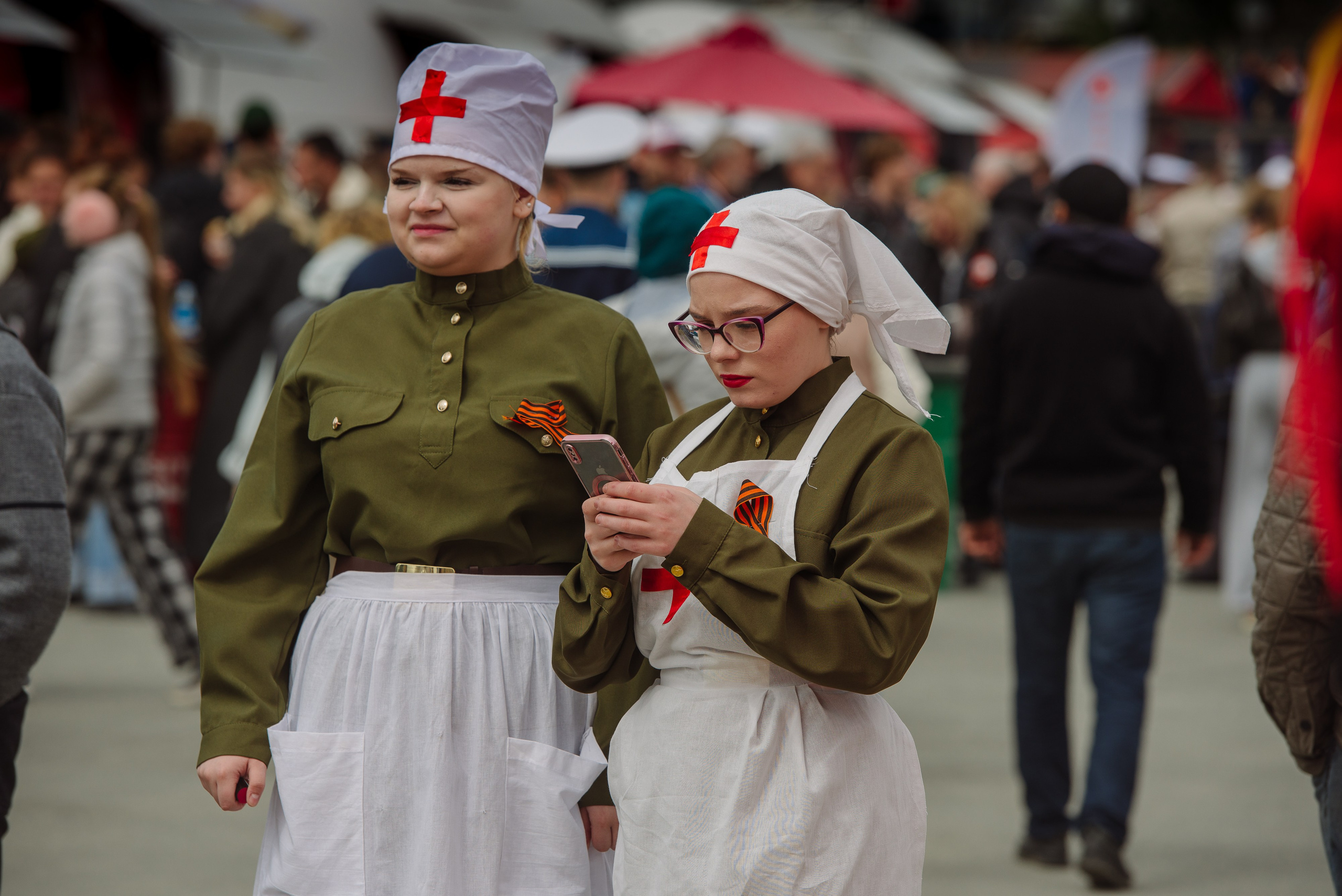 9 мая Центральная плащадь. Фотограф Мария Каюрова