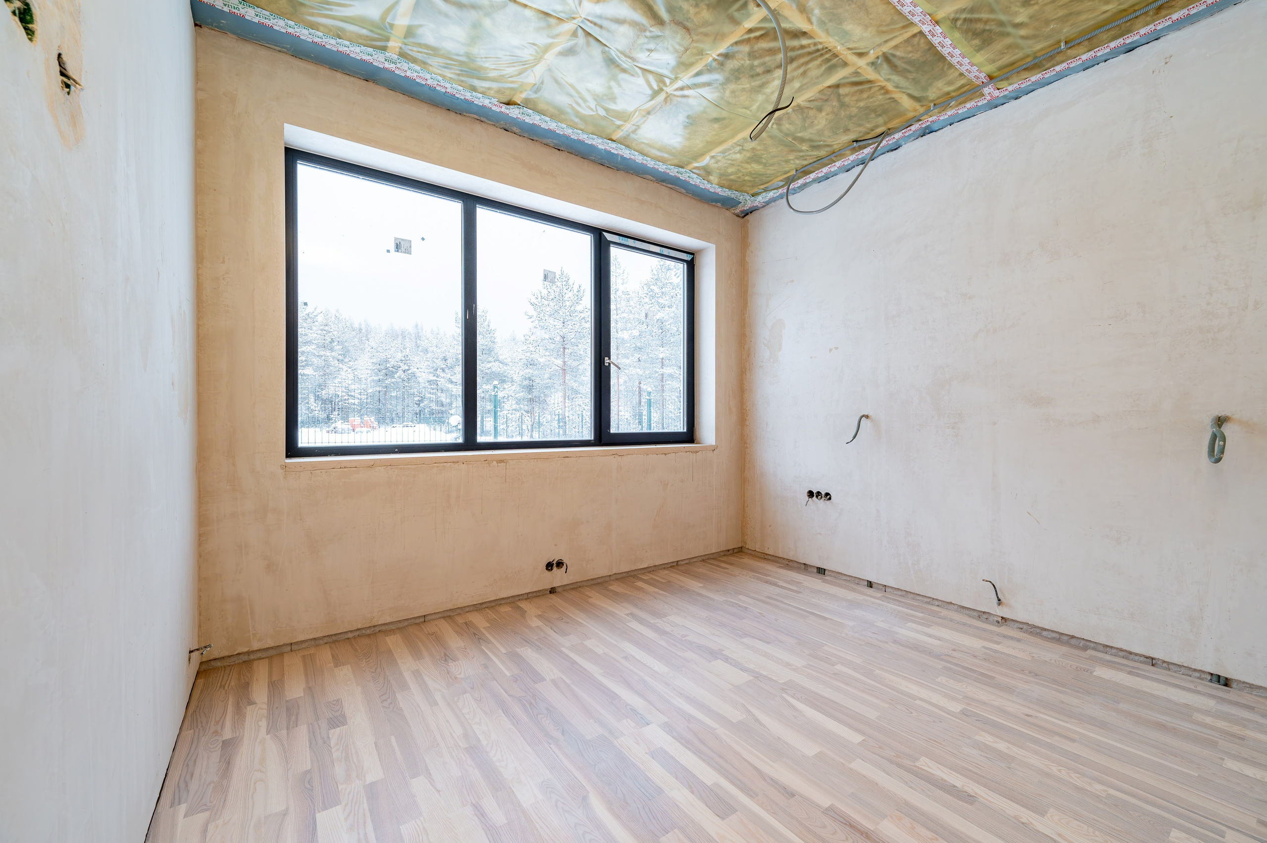 Строящийся дом в Курортном районе. Интерьерный фотограф. Фото- видеосъемка недвижимости Санкт-Петербург