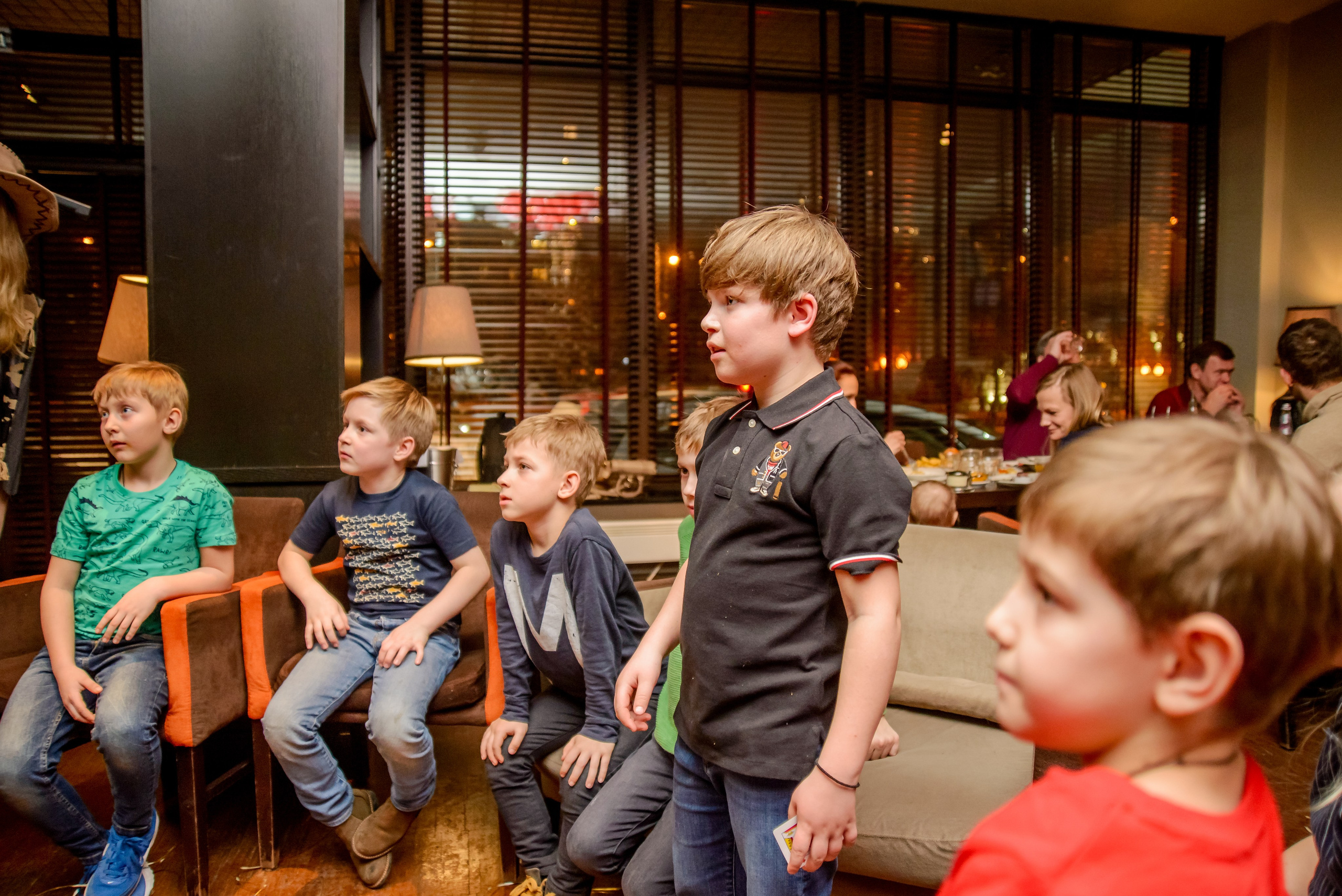 Детский день рождения в ресторане