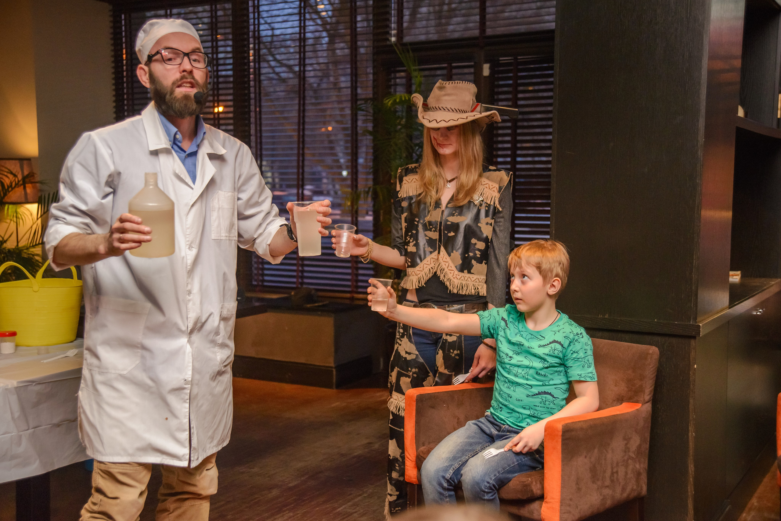 Детский день рождения в ресторане